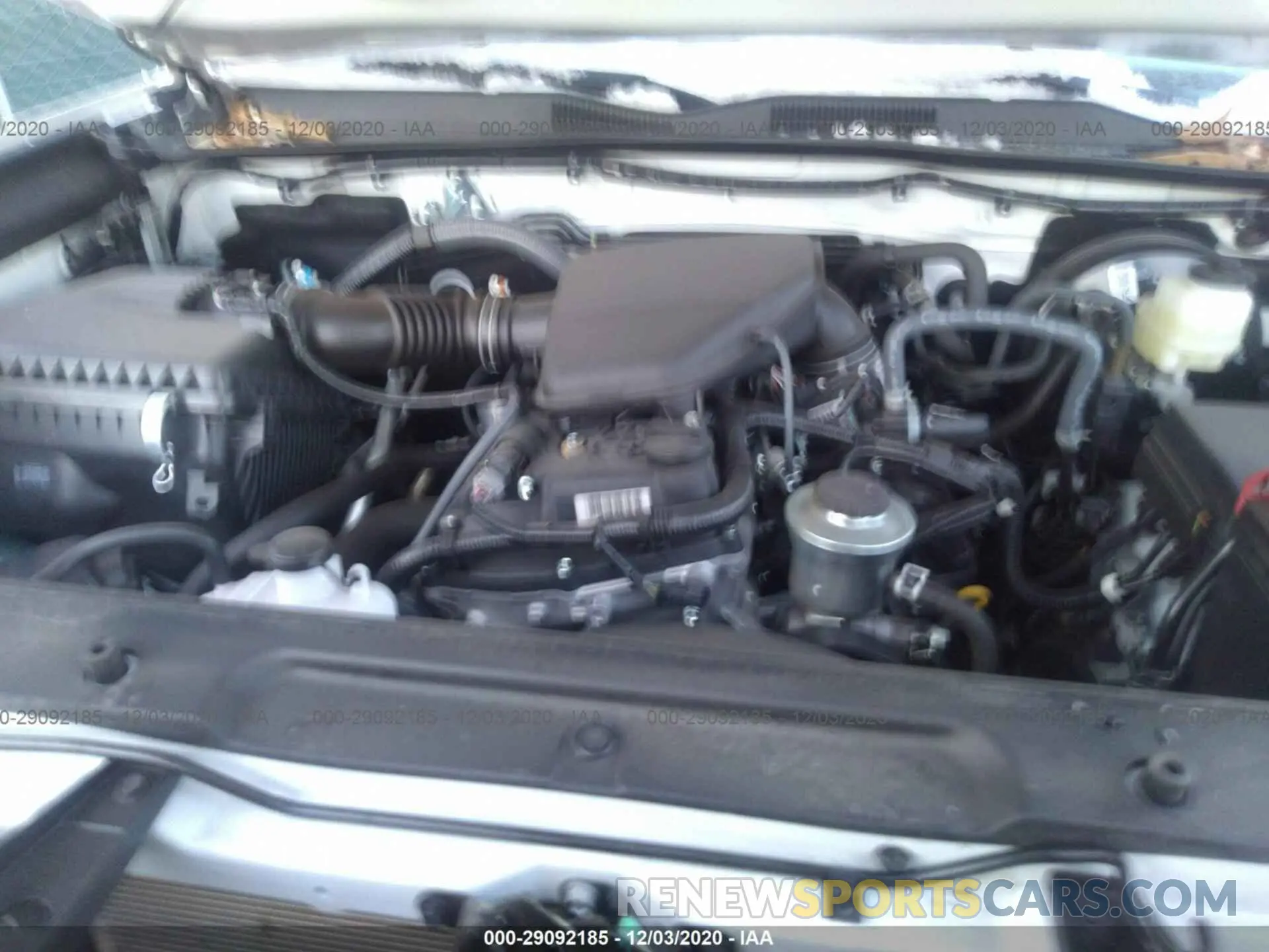 10 fotografías del automóvil dañado 3TYRX5GN6LT001483 TOYOTA TACOMA 2WD 2020