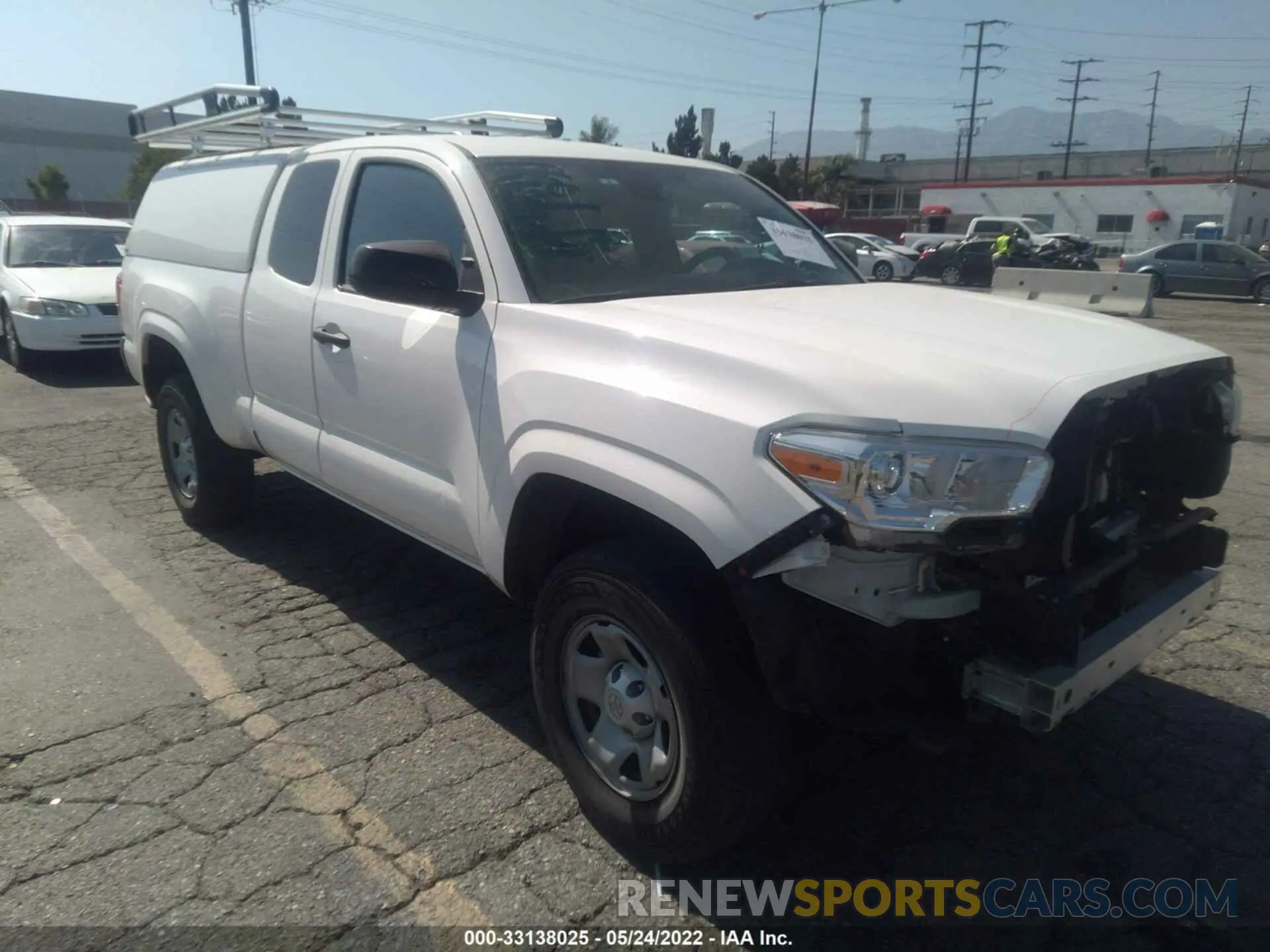 1 fotografías del automóvil dañado 3TYRX5GN7LT000939 TOYOTA TACOMA 2WD 2020