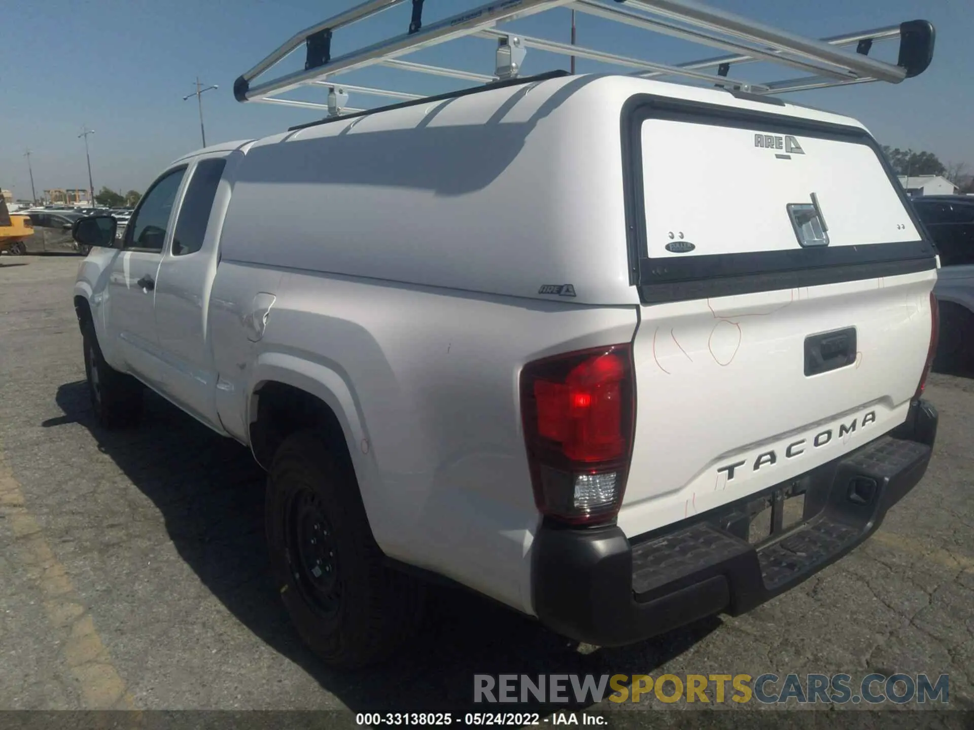 3 fotografías del automóvil dañado 3TYRX5GN7LT000939 TOYOTA TACOMA 2WD 2020