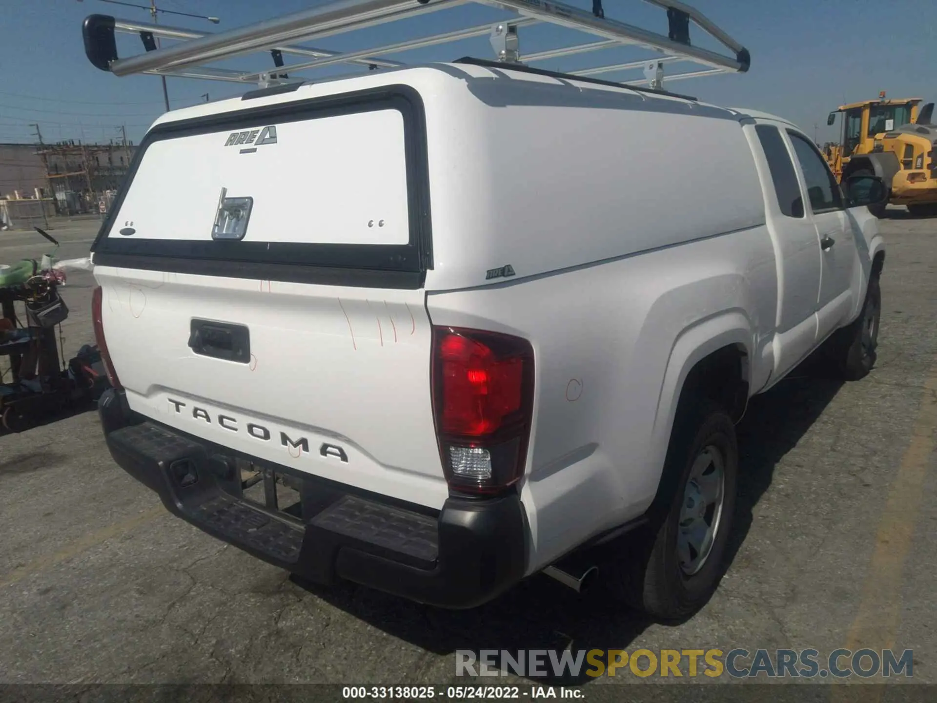 4 fotografías del automóvil dañado 3TYRX5GN7LT000939 TOYOTA TACOMA 2WD 2020