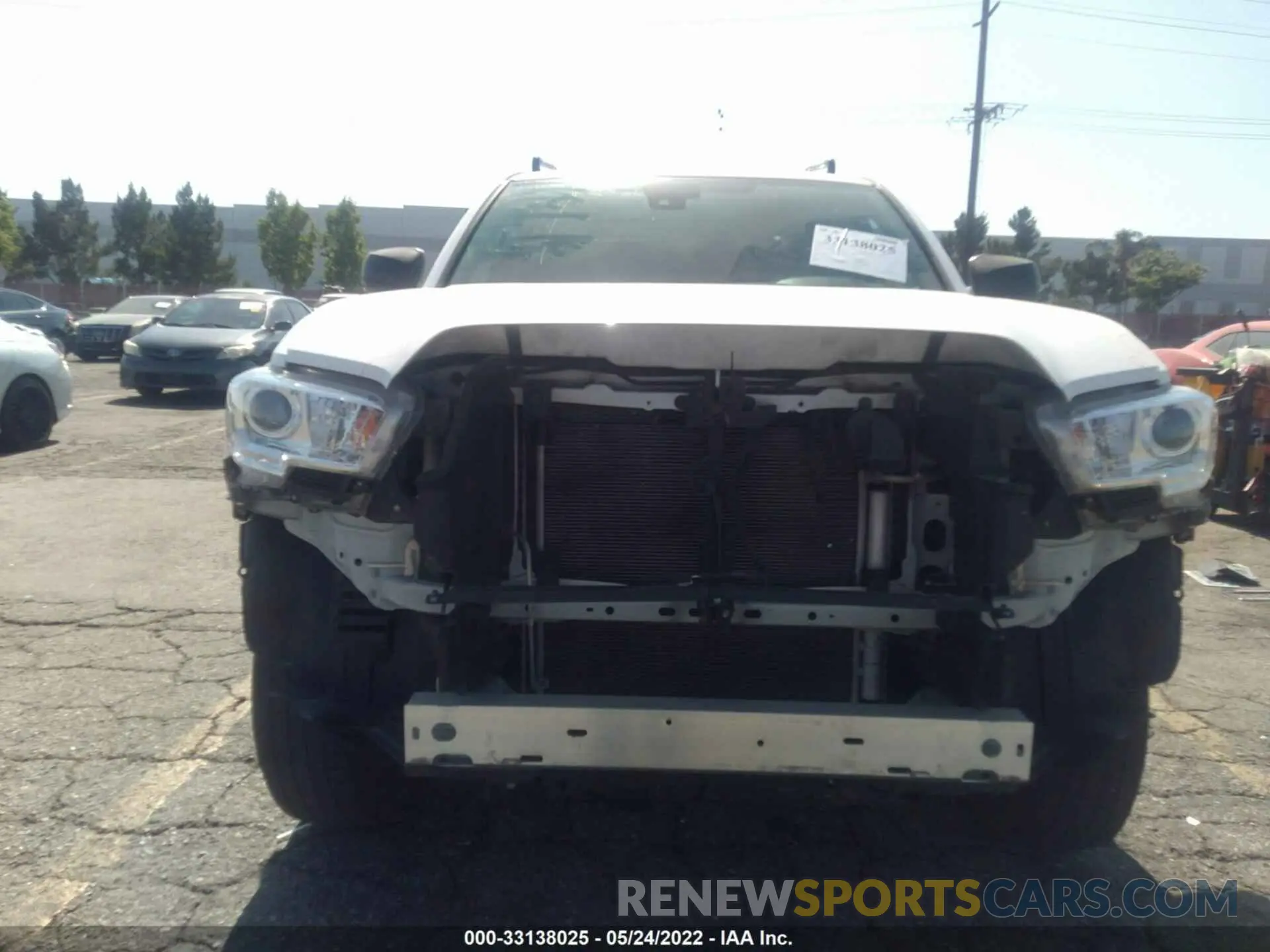 6 fotografías del automóvil dañado 3TYRX5GN7LT000939 TOYOTA TACOMA 2WD 2020