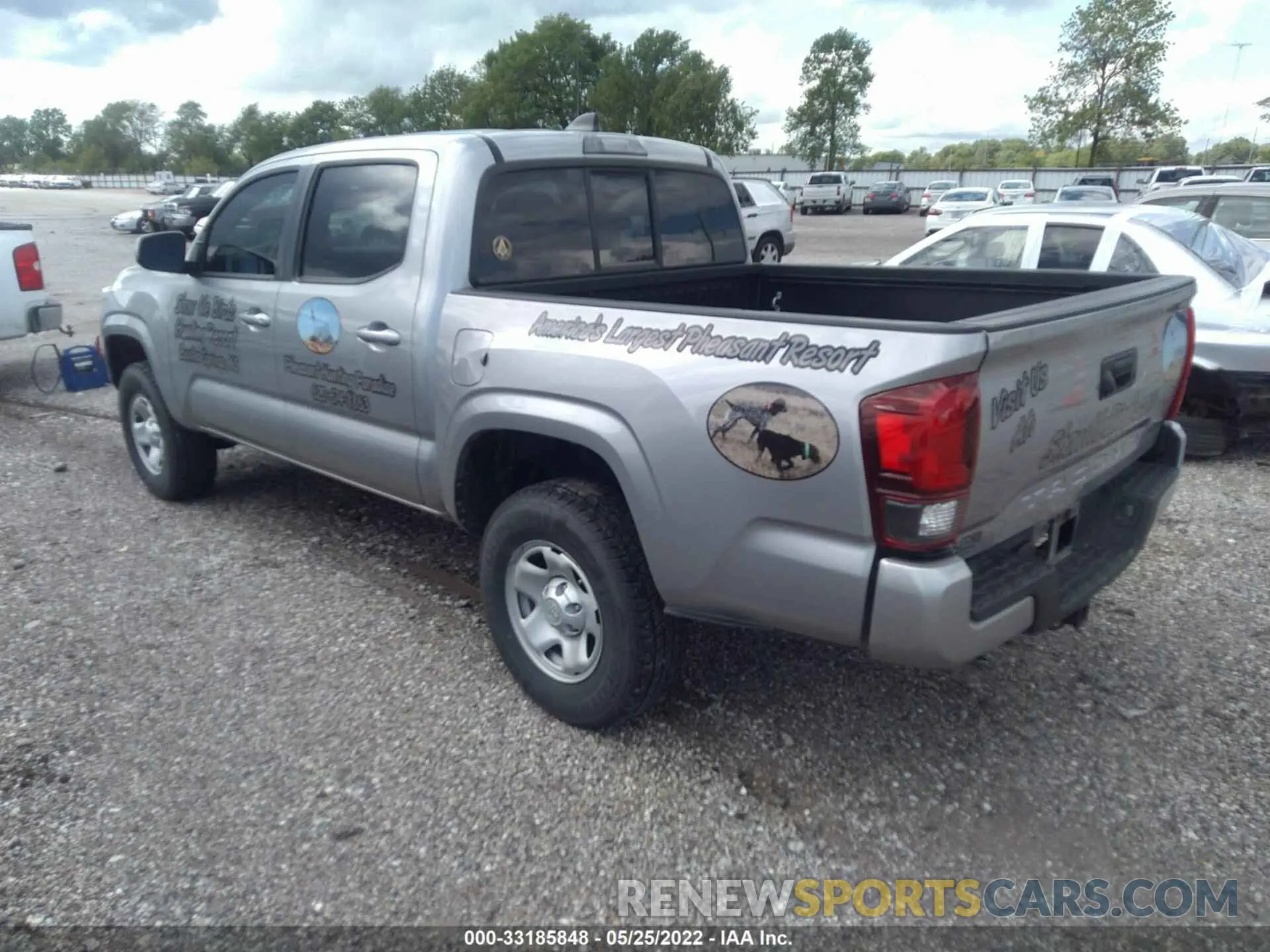 3 fotografías del automóvil dañado 5TFAX5GN9LX166253 TOYOTA TACOMA 2WD 2020