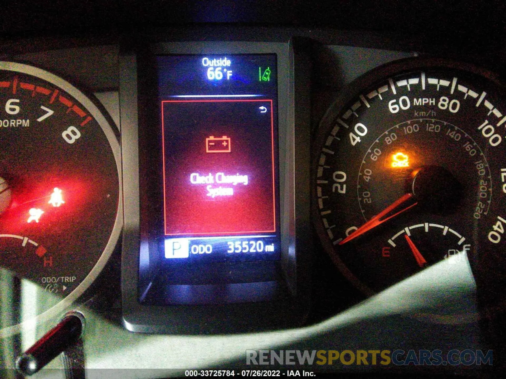 7 fotografías del automóvil dañado 5TFAX5GN9LX186860 TOYOTA TACOMA 2WD 2020