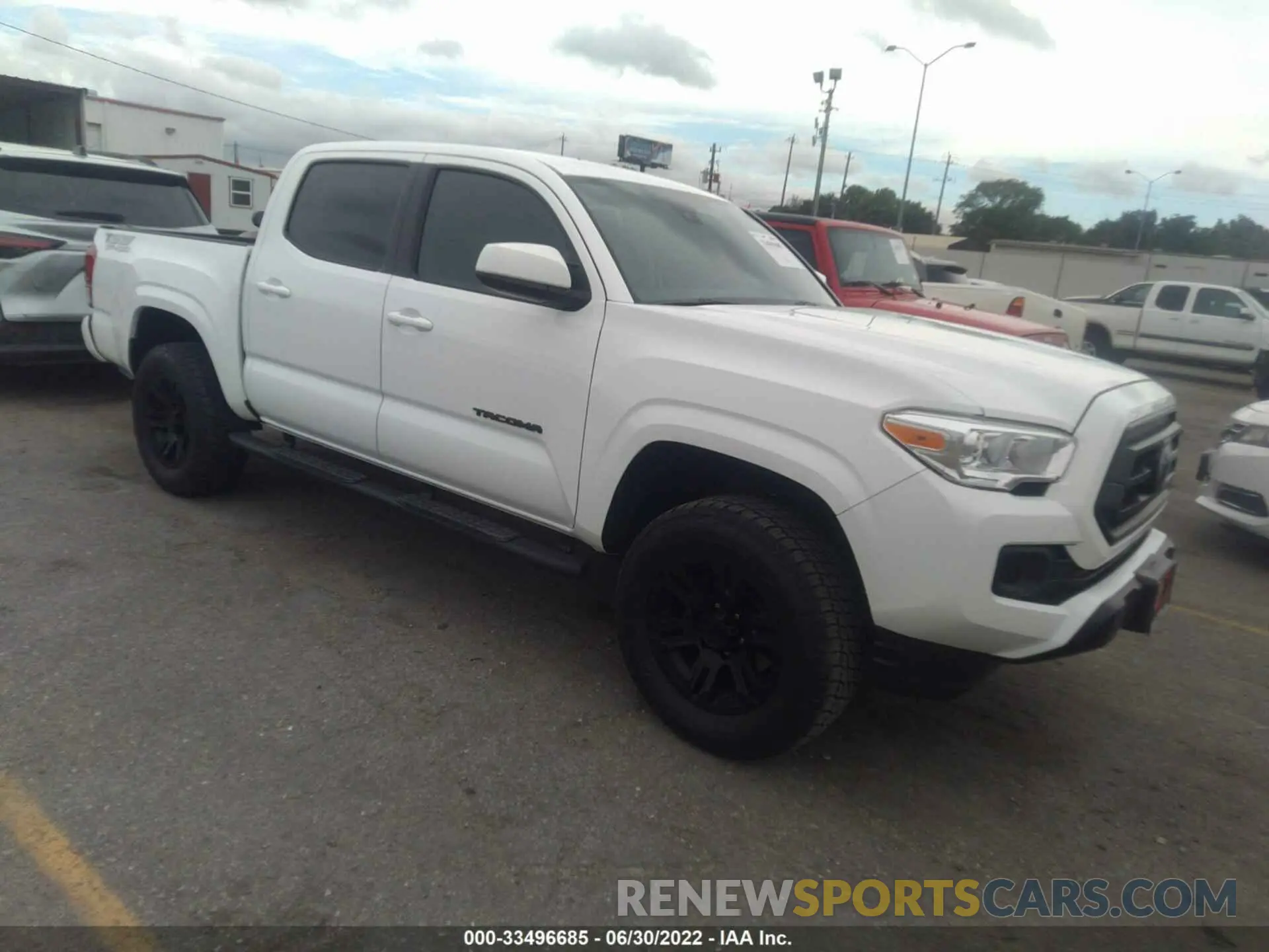 1 fotografías del automóvil dañado 5TFAX5GN9LX187605 TOYOTA TACOMA 2WD 2020