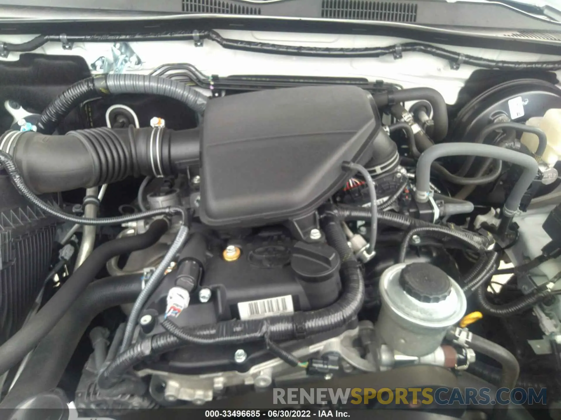 10 fotografías del automóvil dañado 5TFAX5GN9LX187605 TOYOTA TACOMA 2WD 2020