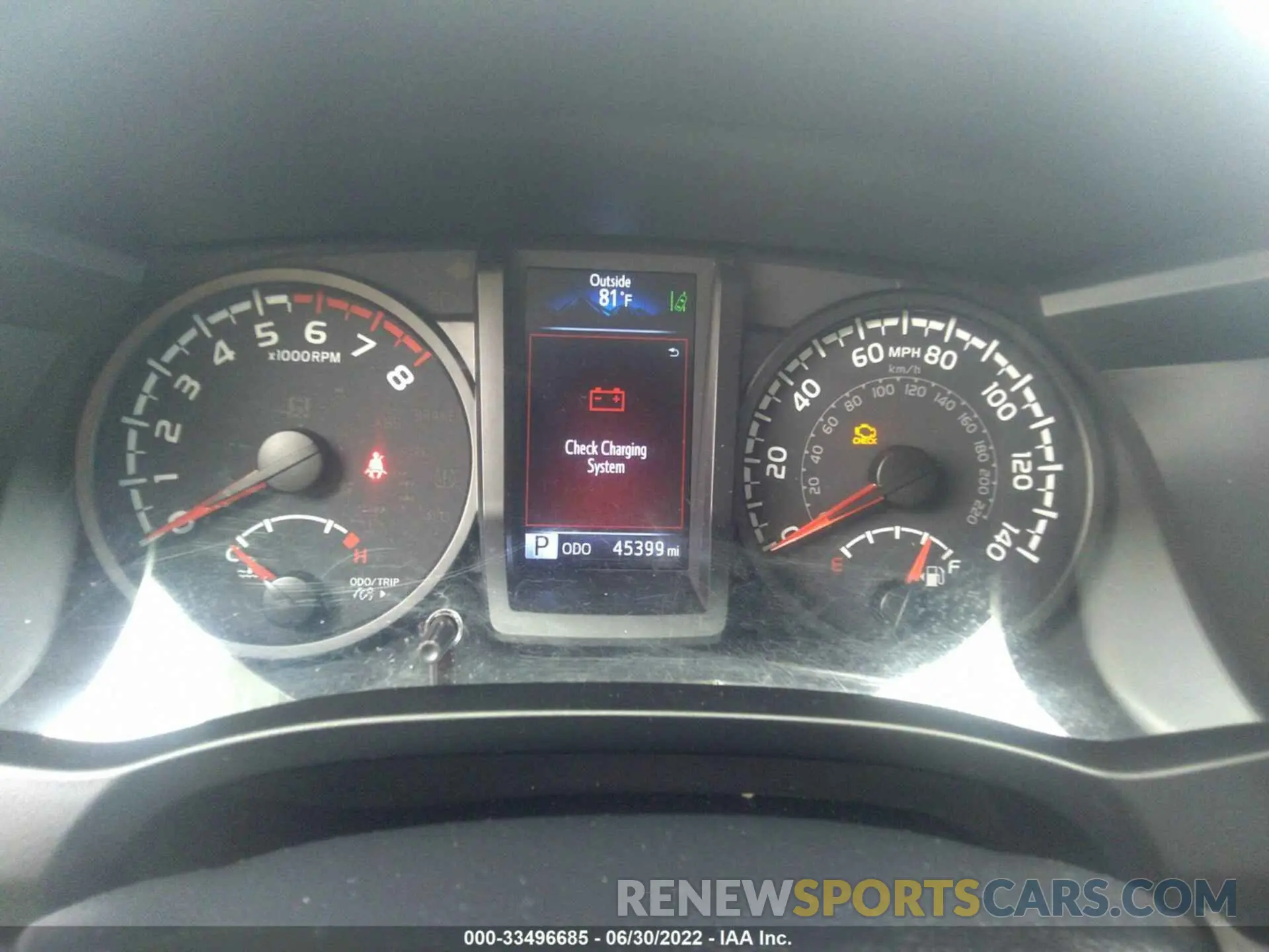 7 fotografías del automóvil dañado 5TFAX5GN9LX187605 TOYOTA TACOMA 2WD 2020