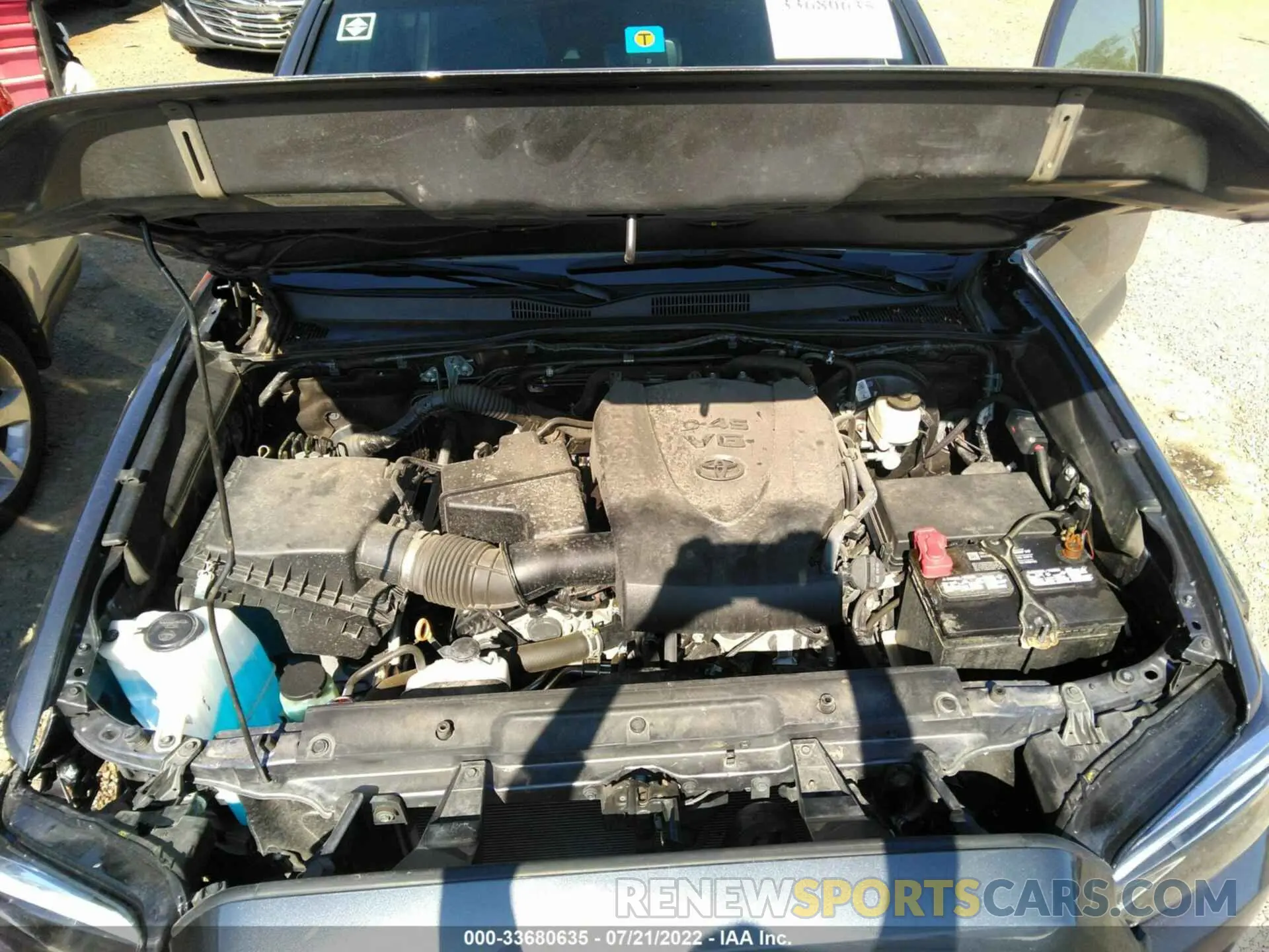 10 fotografías del automóvil dañado 5TFAZ5CN4LX094605 TOYOTA TACOMA 2WD 2020