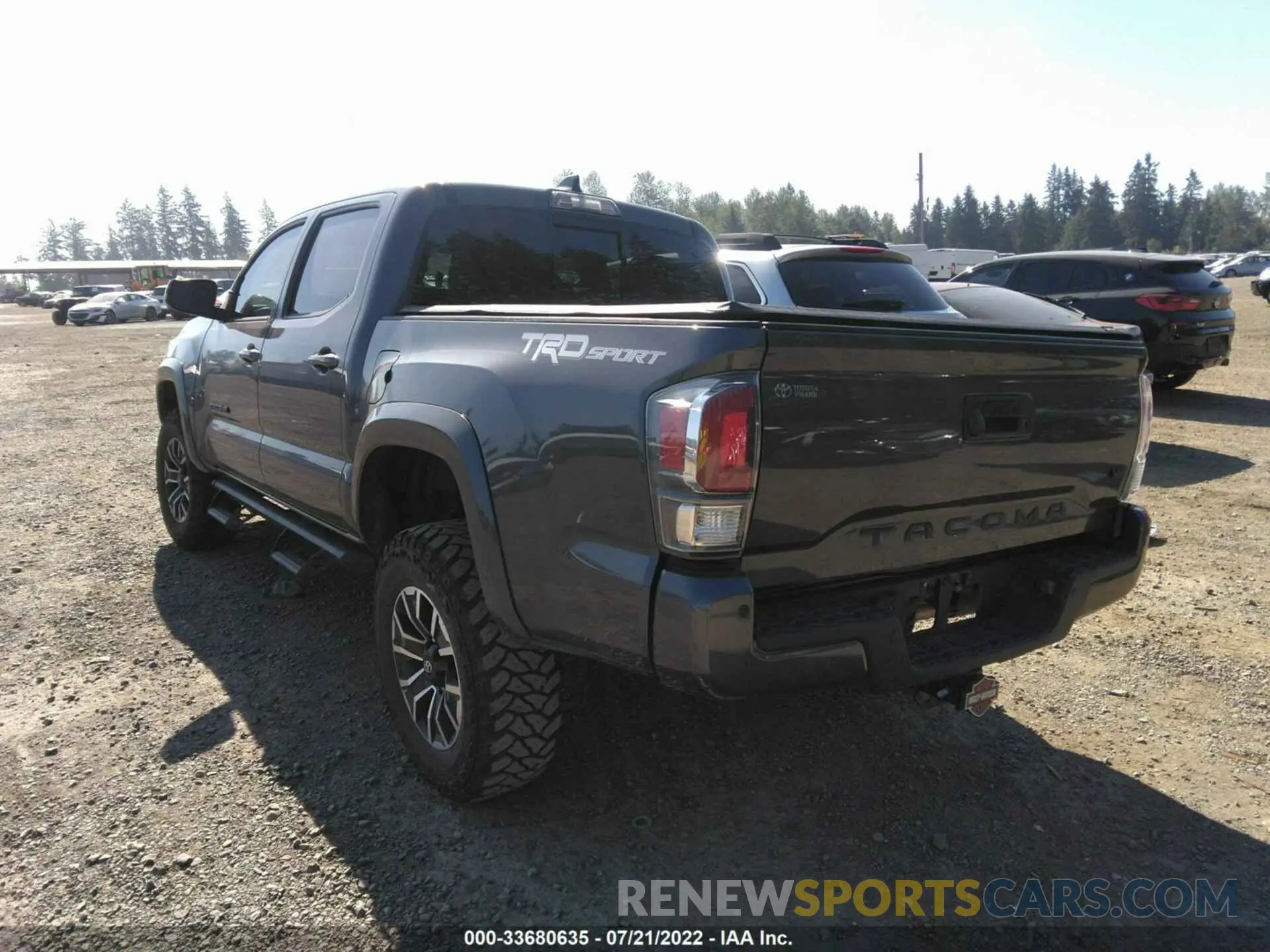 3 fotografías del automóvil dañado 5TFAZ5CN4LX094605 TOYOTA TACOMA 2WD 2020