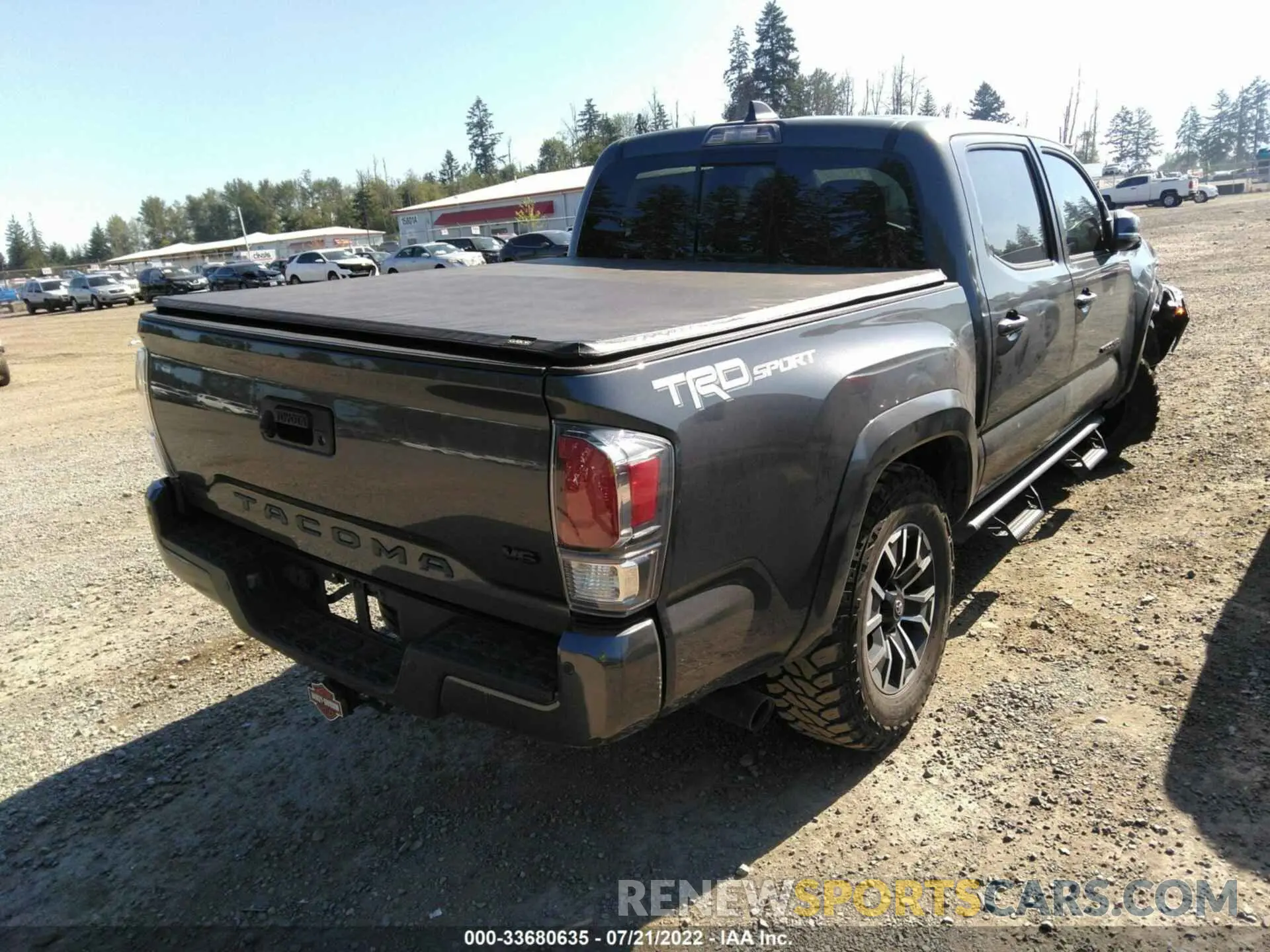4 fotografías del automóvil dañado 5TFAZ5CN4LX094605 TOYOTA TACOMA 2WD 2020