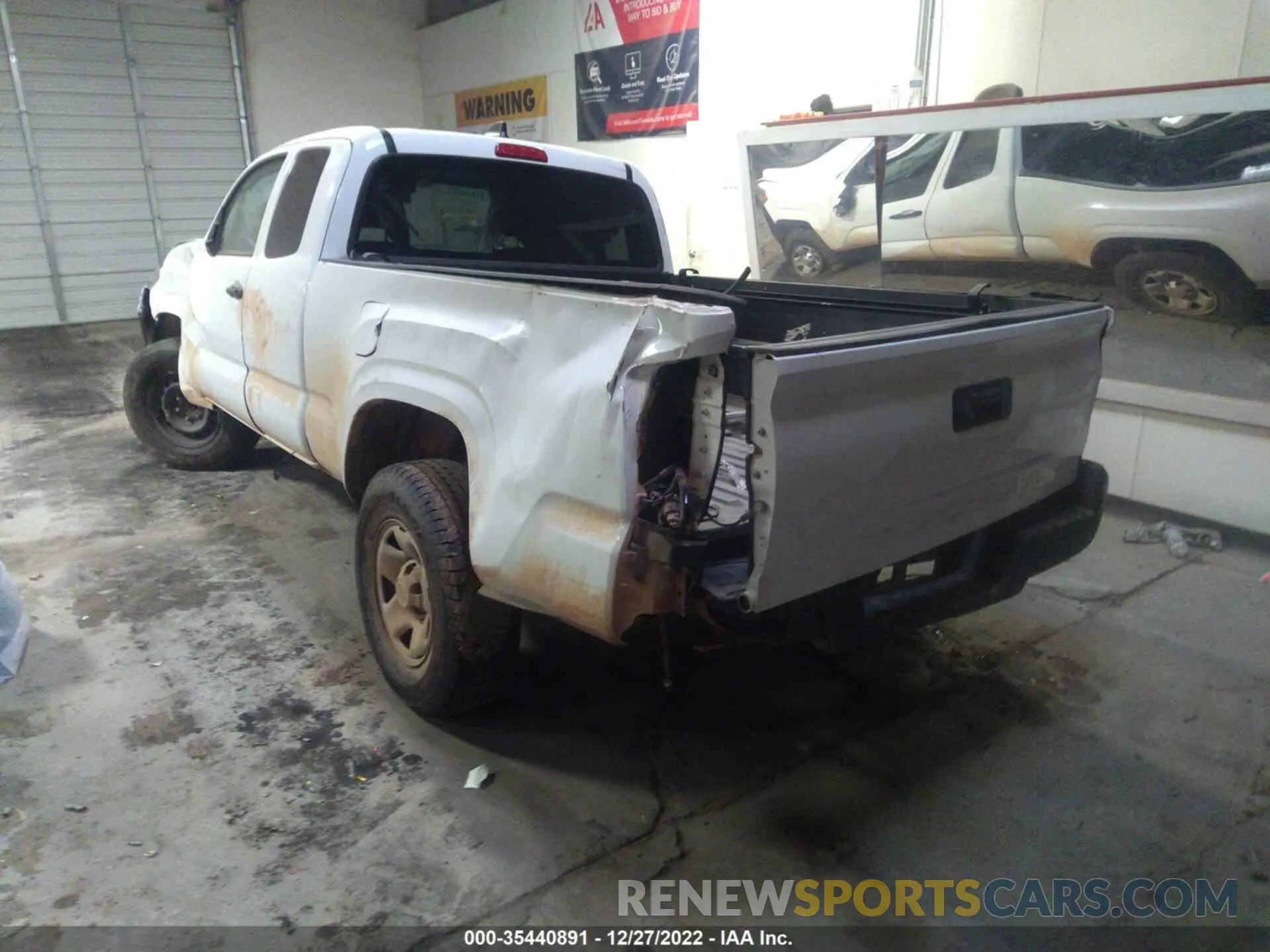 3 fotografías del automóvil dañado 5TFRX5GNXLX177118 TOYOTA TACOMA 2WD 2020