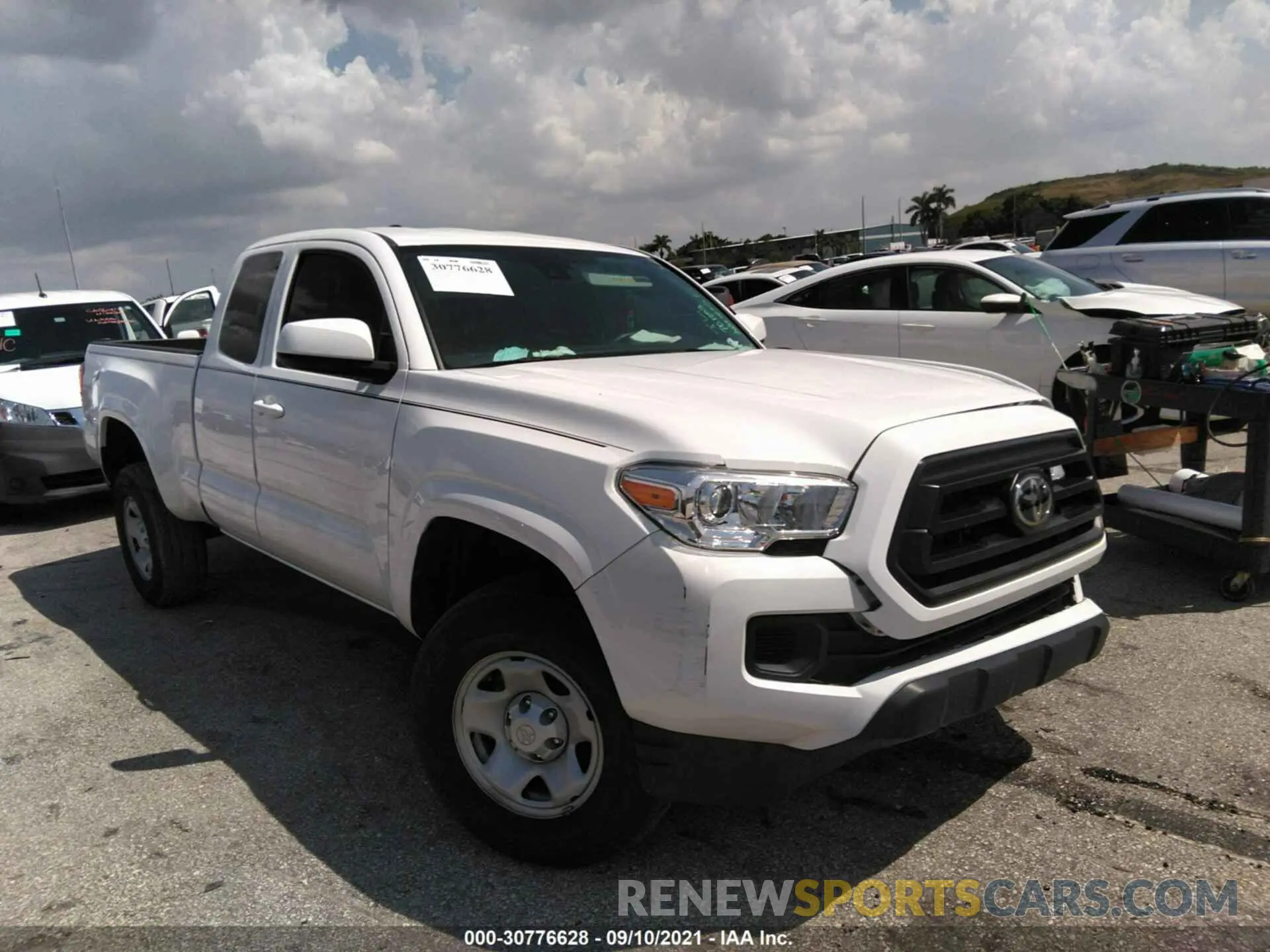 1 fotografías del automóvil dañado 5TFRZ5CN2LX090121 TOYOTA TACOMA 2WD 2020