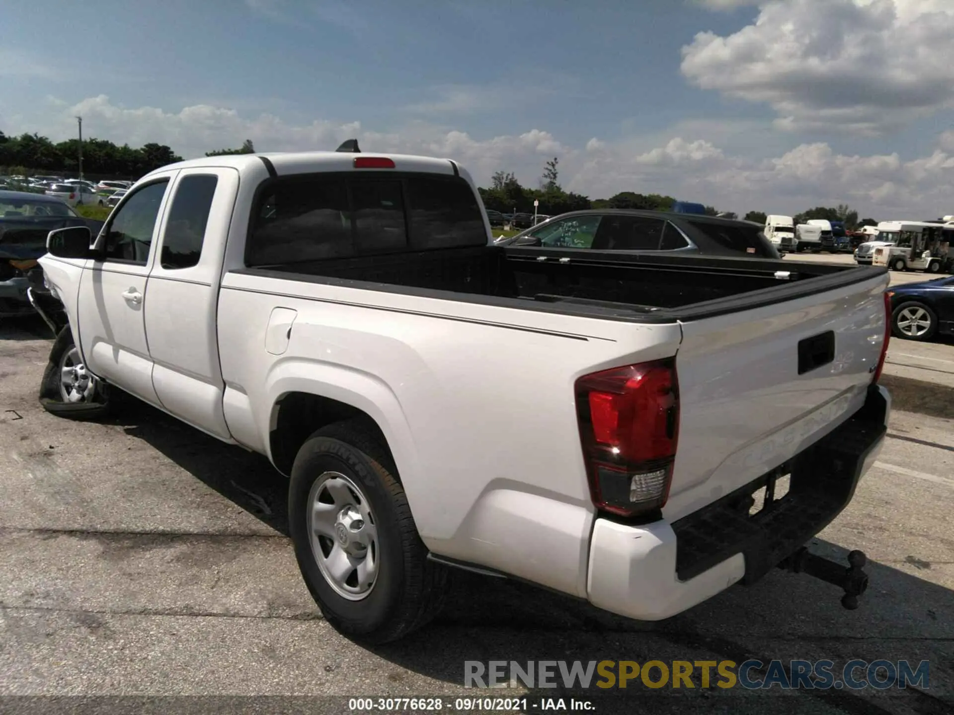 3 fotografías del automóvil dañado 5TFRZ5CN2LX090121 TOYOTA TACOMA 2WD 2020