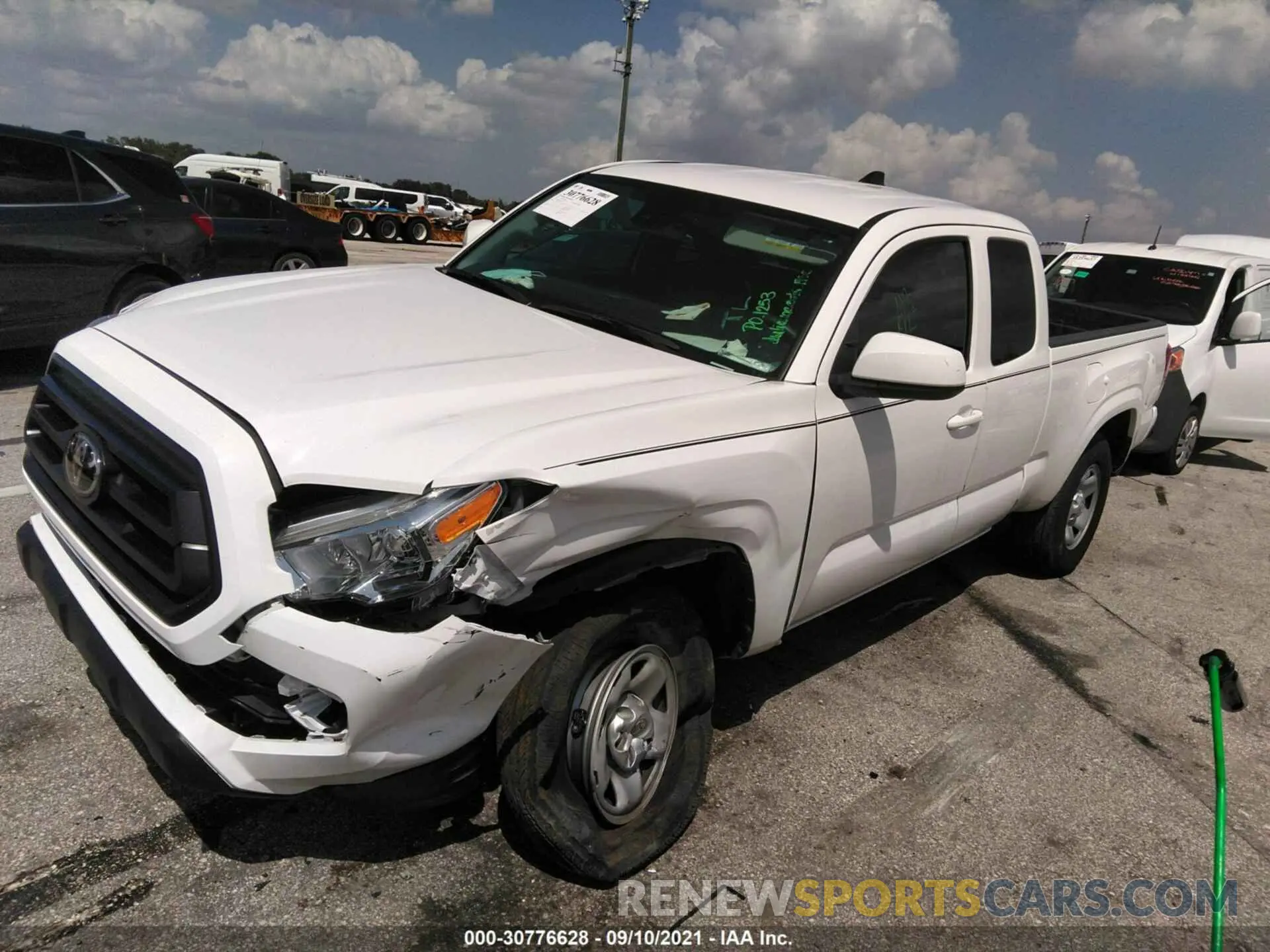 6 fotografías del automóvil dañado 5TFRZ5CN2LX090121 TOYOTA TACOMA 2WD 2020
