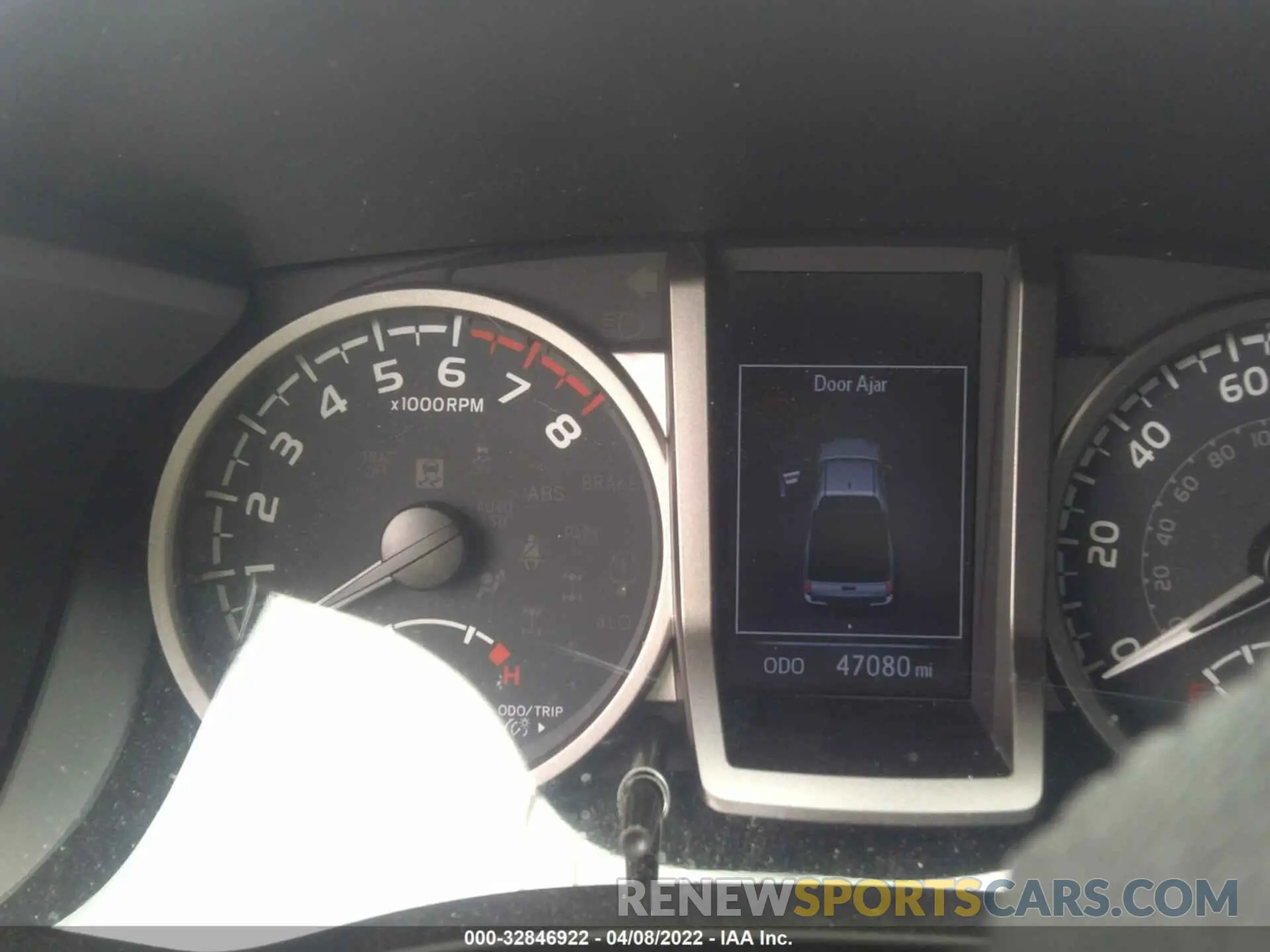7 fotografías del automóvil dañado 5TFRZ5CN5LX088847 TOYOTA TACOMA 2WD 2020