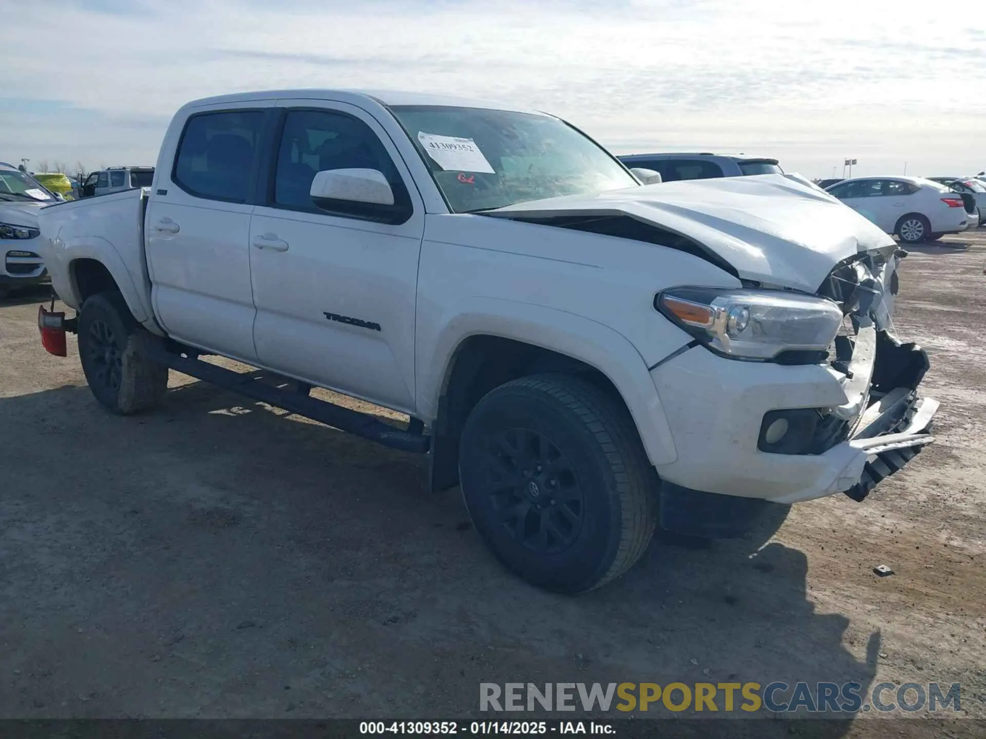1 fotografías del automóvil dañado 3TMAZ5CN0MM151647 TOYOTA TACOMA 2WD 2021