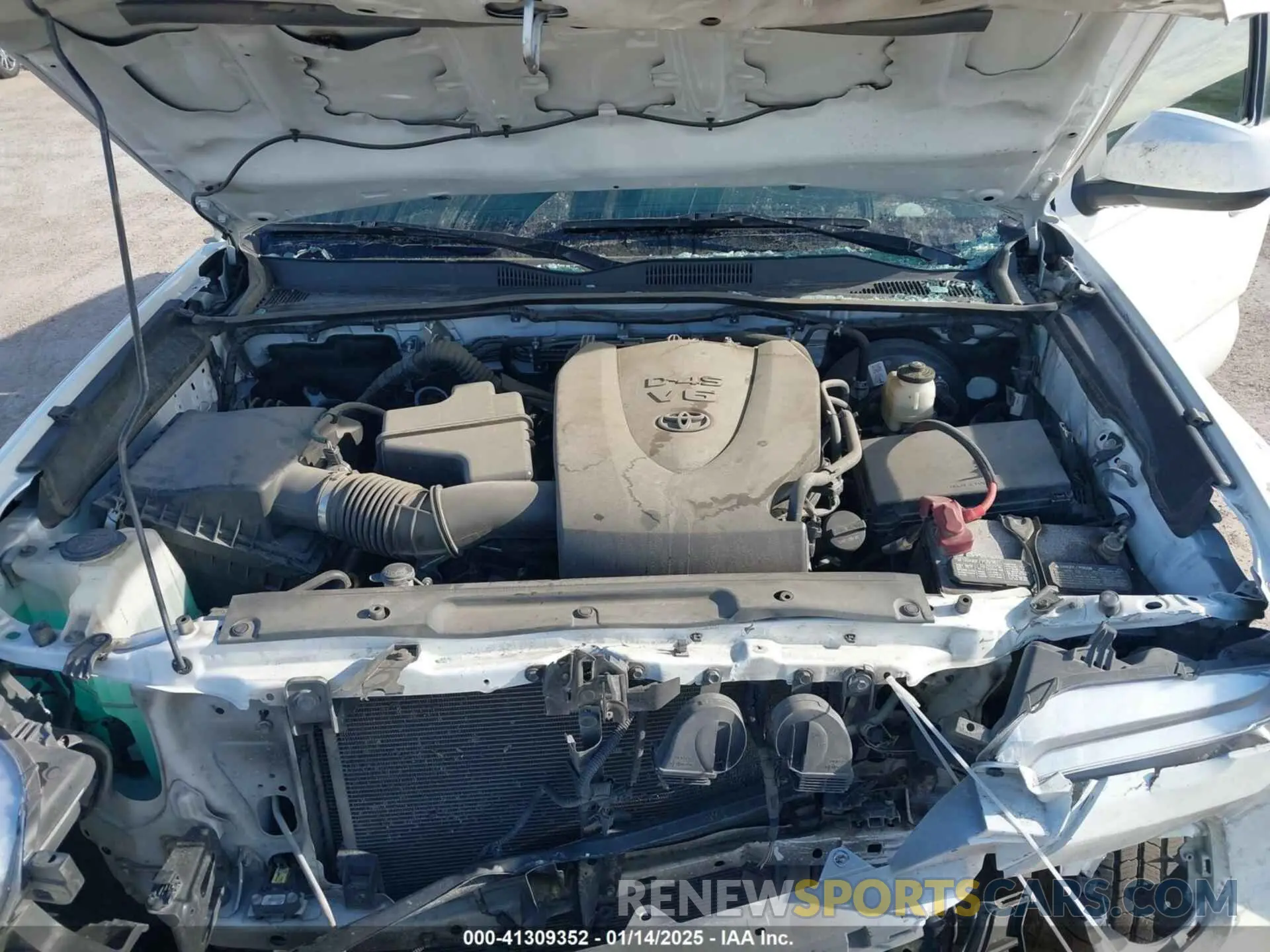 10 fotografías del automóvil dañado 3TMAZ5CN0MM151647 TOYOTA TACOMA 2WD 2021