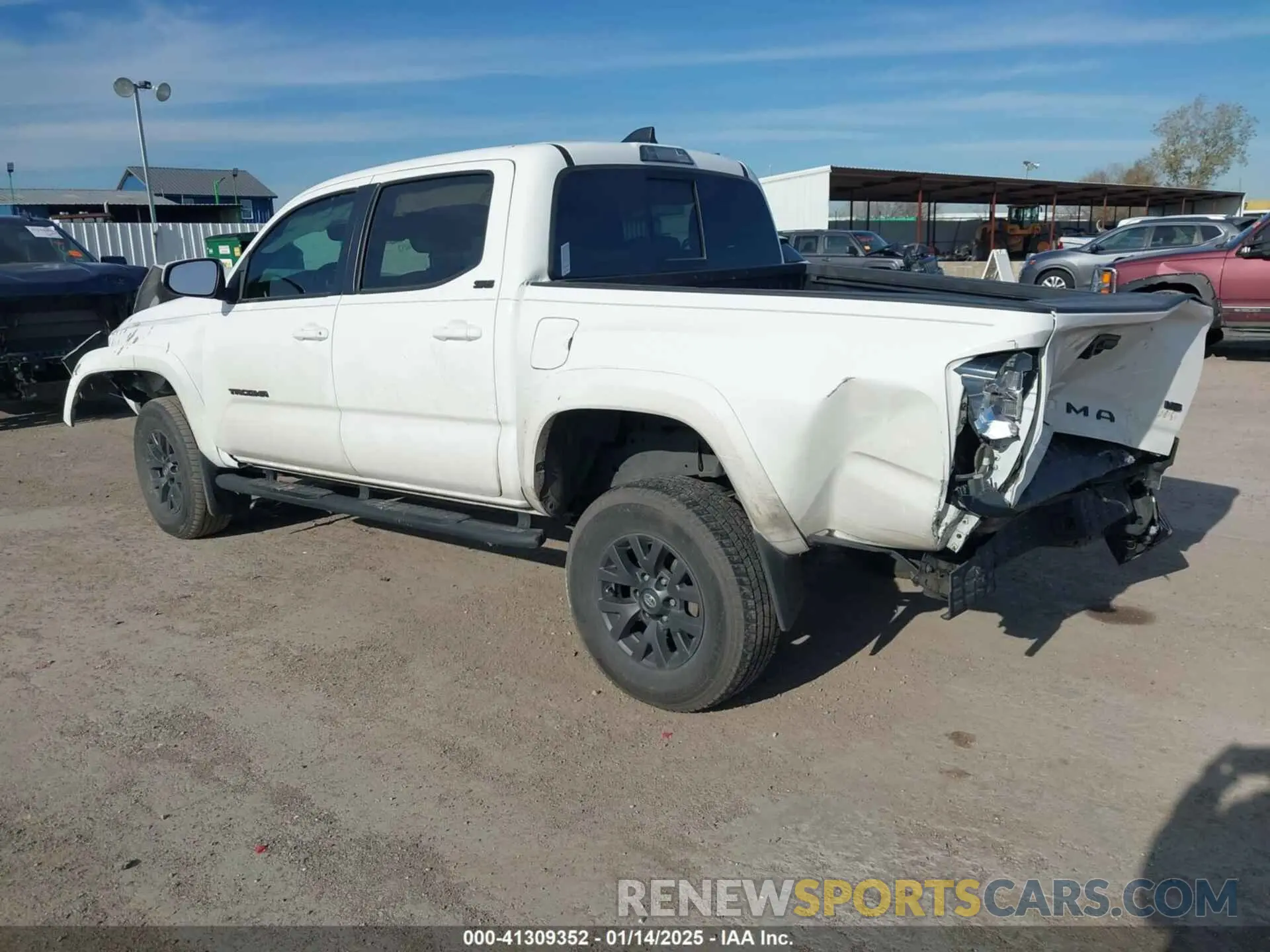 3 fotografías del automóvil dañado 3TMAZ5CN0MM151647 TOYOTA TACOMA 2WD 2021