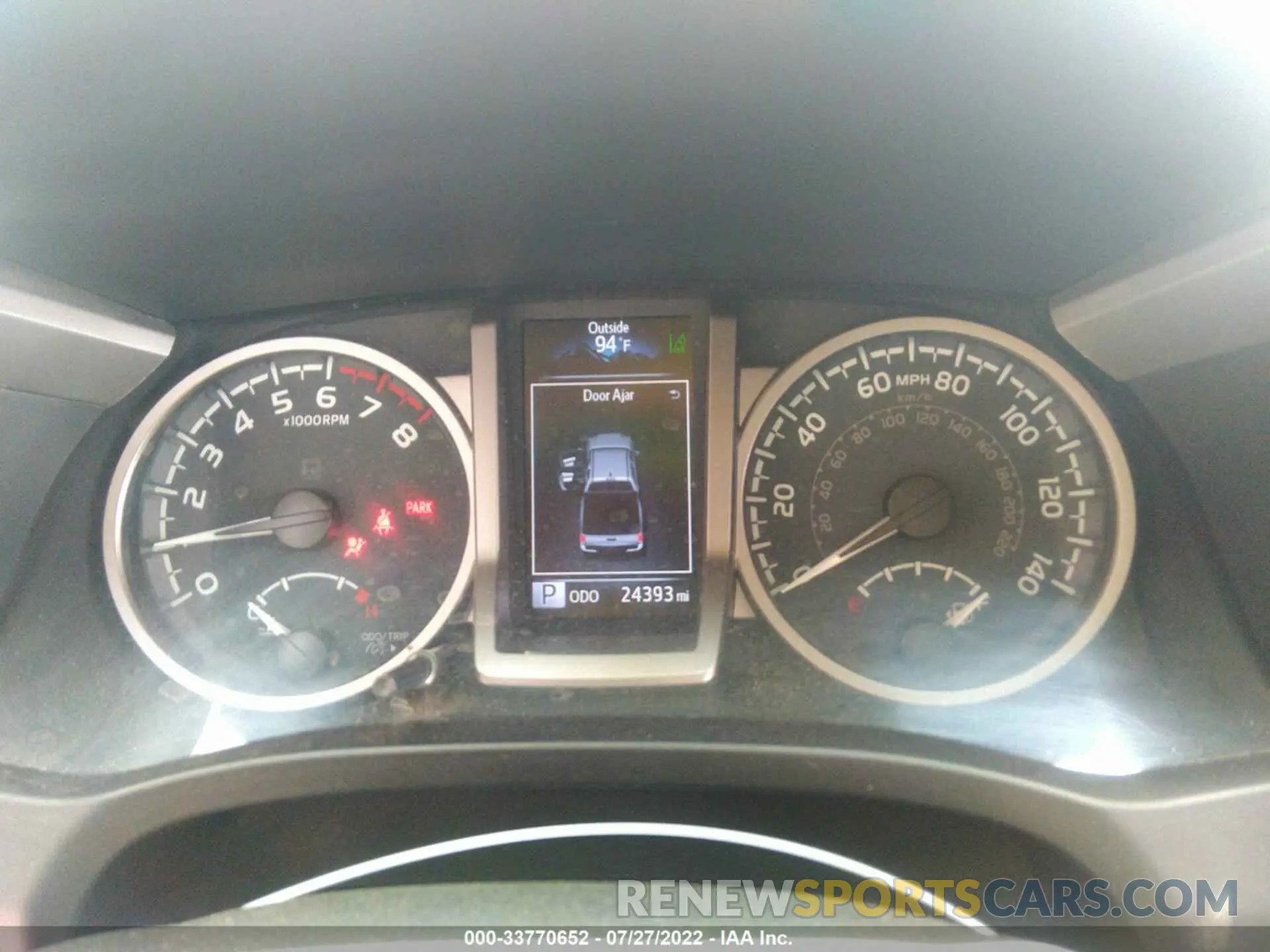 7 fotografías del automóvil dañado 3TMAZ5CN0MM154841 TOYOTA TACOMA 2WD 2021