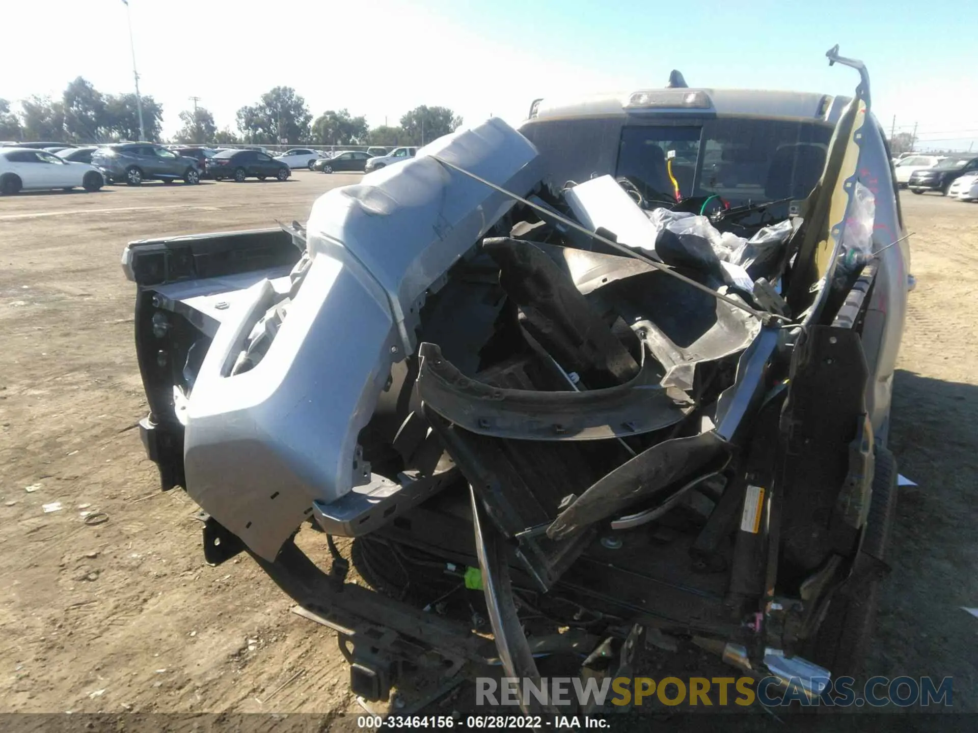 12 fotografías del automóvil dañado 3TMAZ5CN4MM151604 TOYOTA TACOMA 2WD 2021