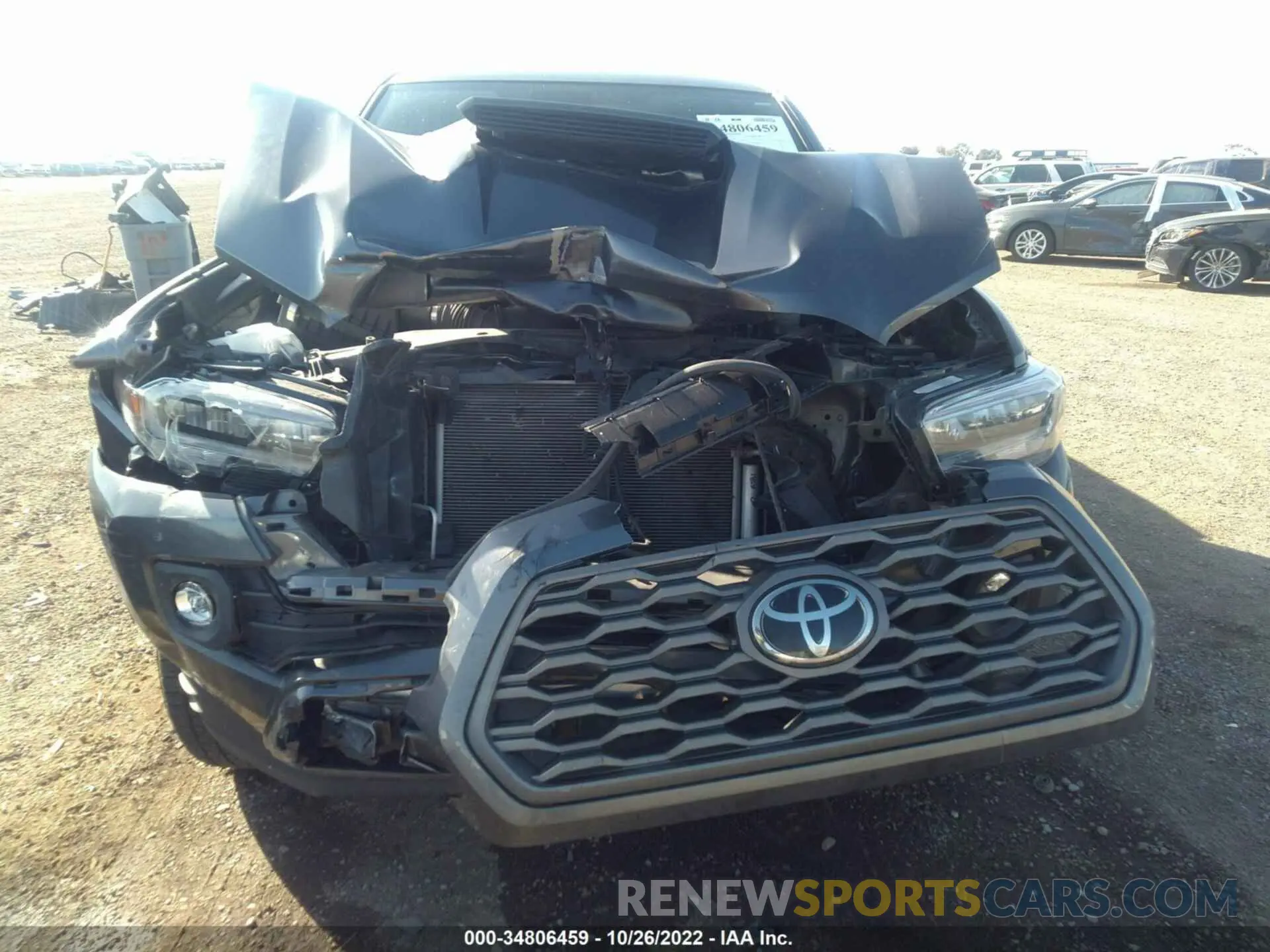 6 fotografías del automóvil dañado 3TMBZ5DN5MM031975 TOYOTA TACOMA 2WD 2021