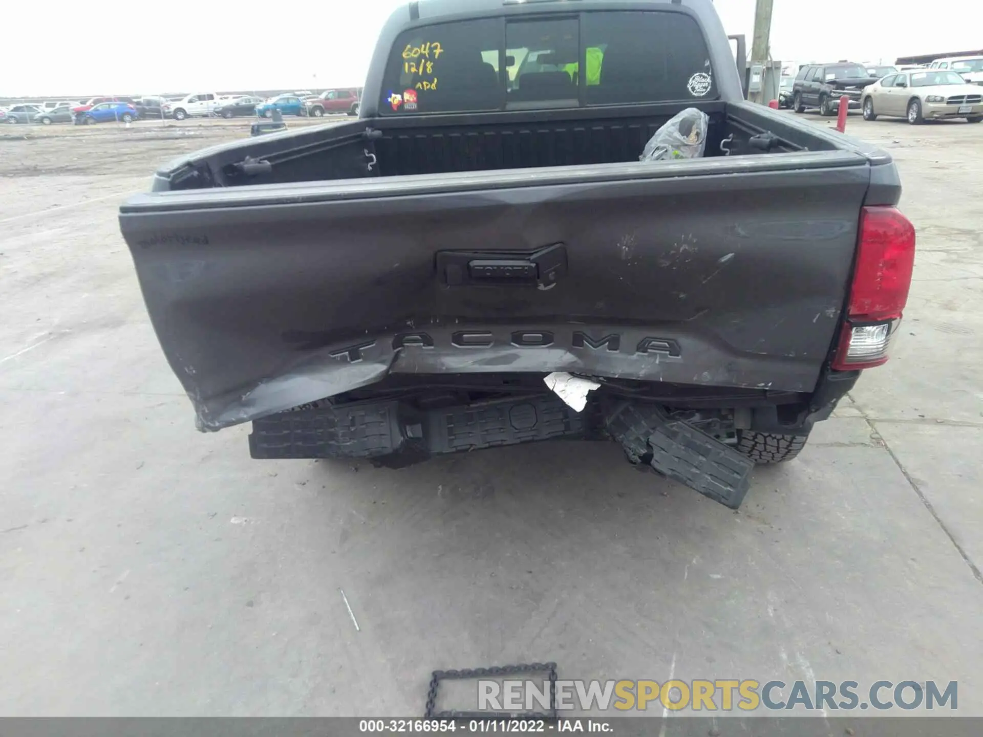 6 fotografías del automóvil dañado 3TYAX5GN4MT012822 TOYOTA TACOMA 2WD 2021
