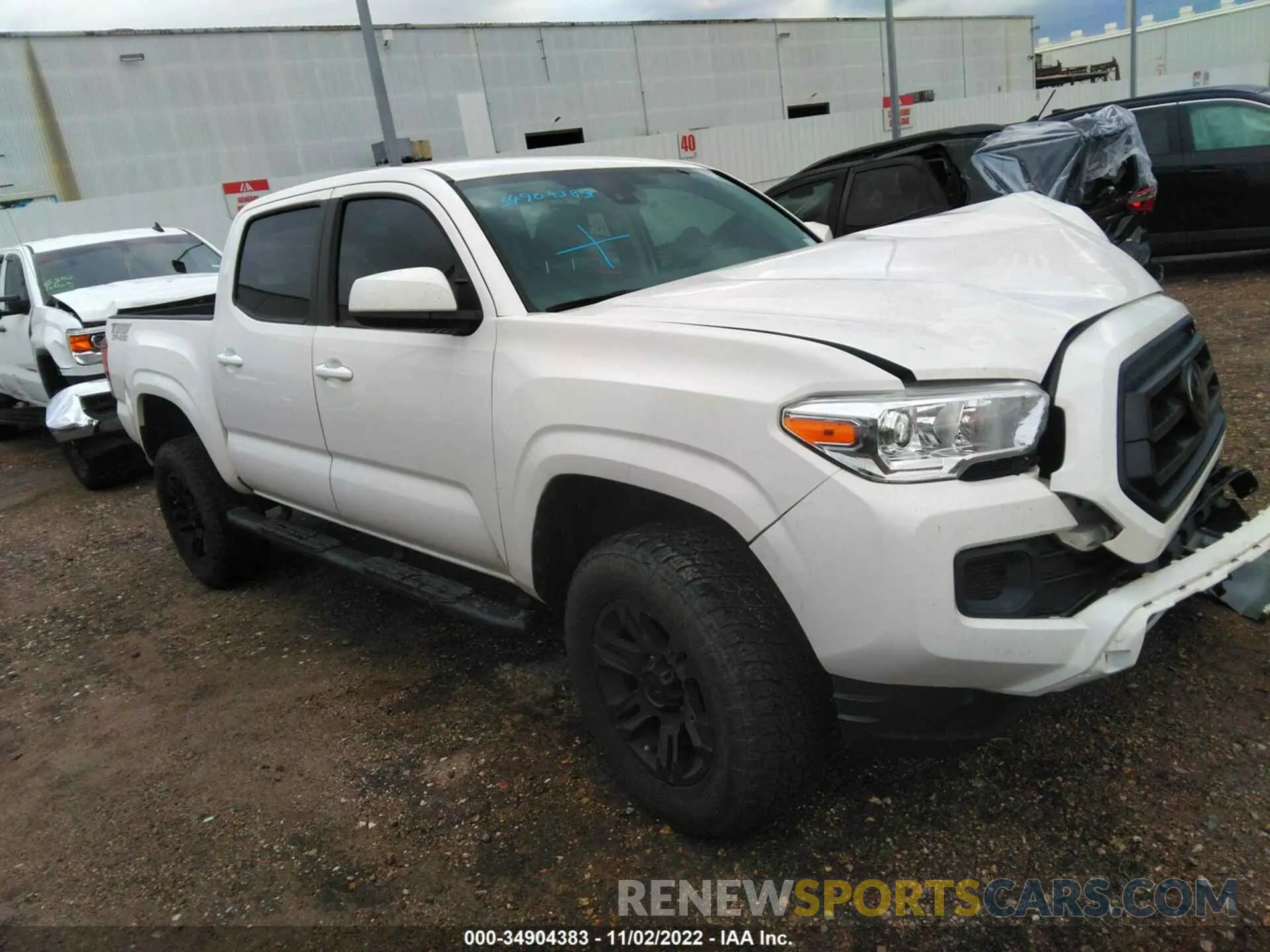1 fotografías del automóvil dañado 3TYAX5GN5MT021710 TOYOTA TACOMA 2WD 2021