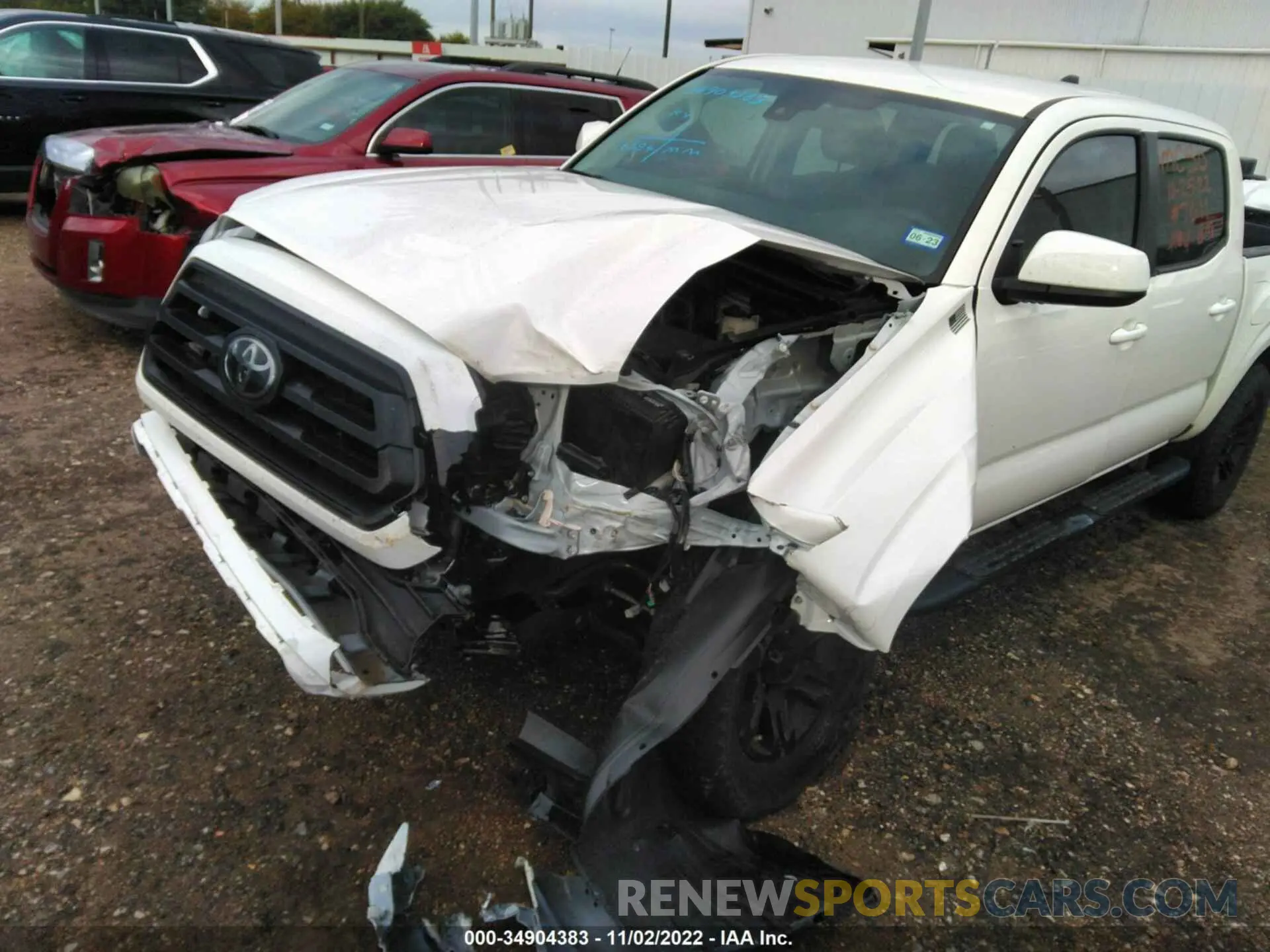 6 fotografías del automóvil dañado 3TYAX5GN5MT021710 TOYOTA TACOMA 2WD 2021