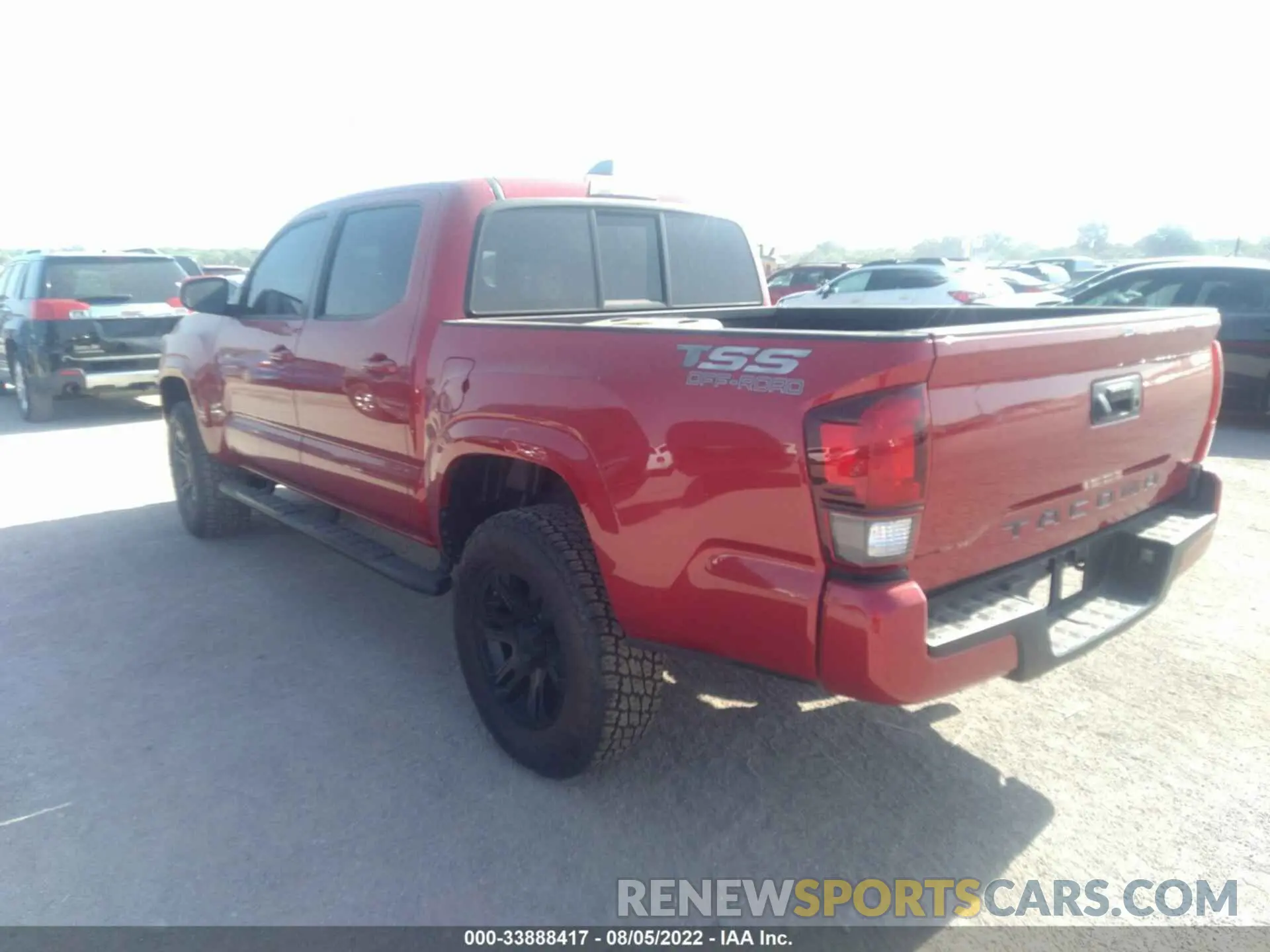3 fotografías del automóvil dañado 3TYAX5GN7MT025919 TOYOTA TACOMA 2WD 2021