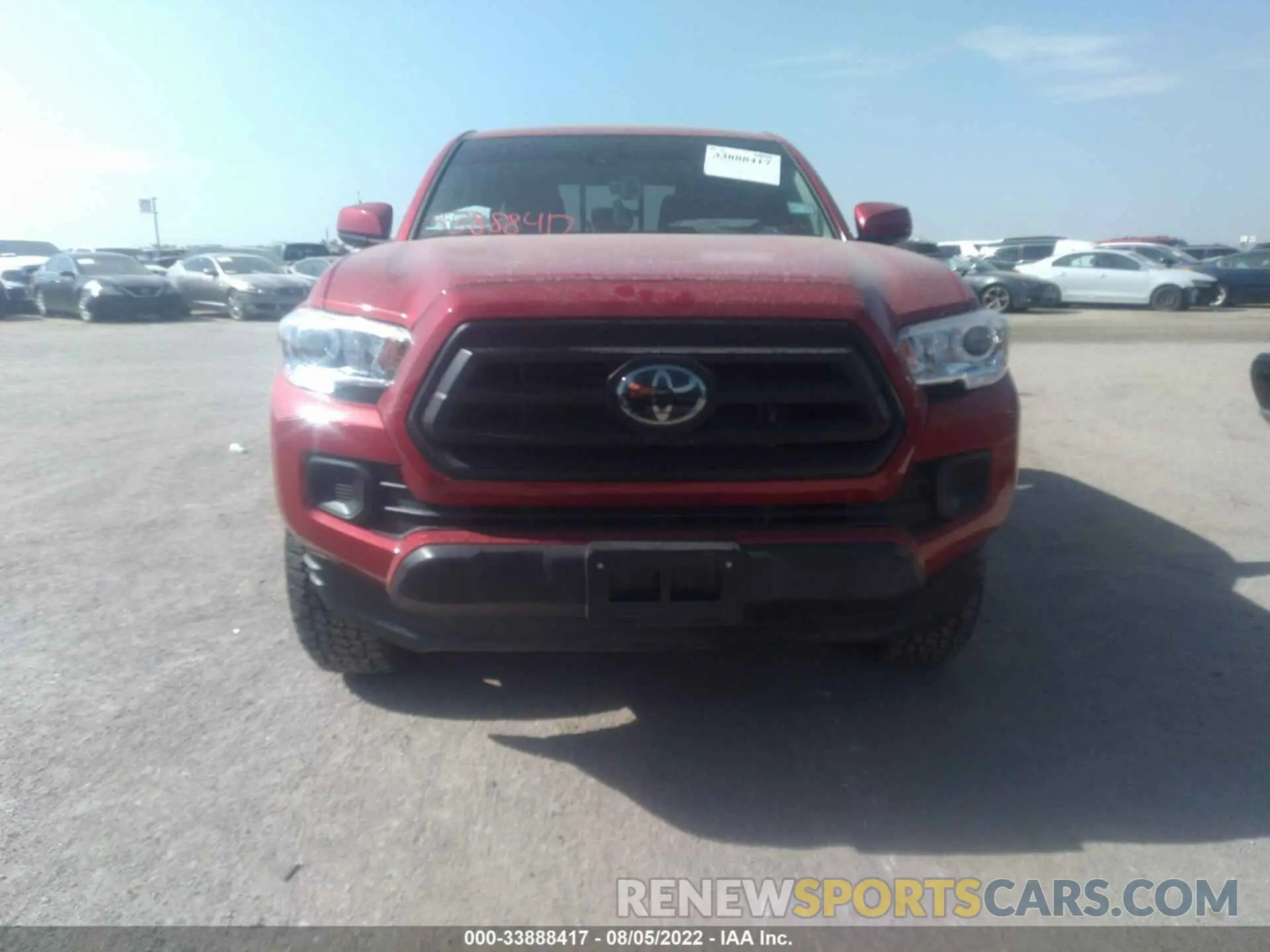 6 fotografías del automóvil dañado 3TYAX5GN7MT025919 TOYOTA TACOMA 2WD 2021