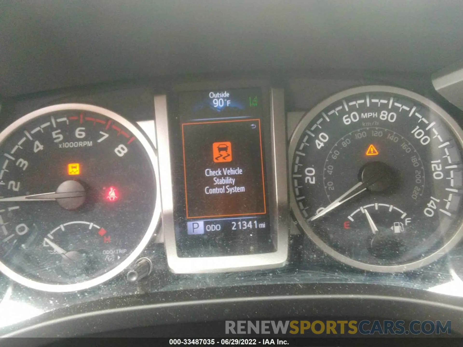 7 fotografías del automóvil dañado 3TYAX5GN8MT016193 TOYOTA TACOMA 2WD 2021