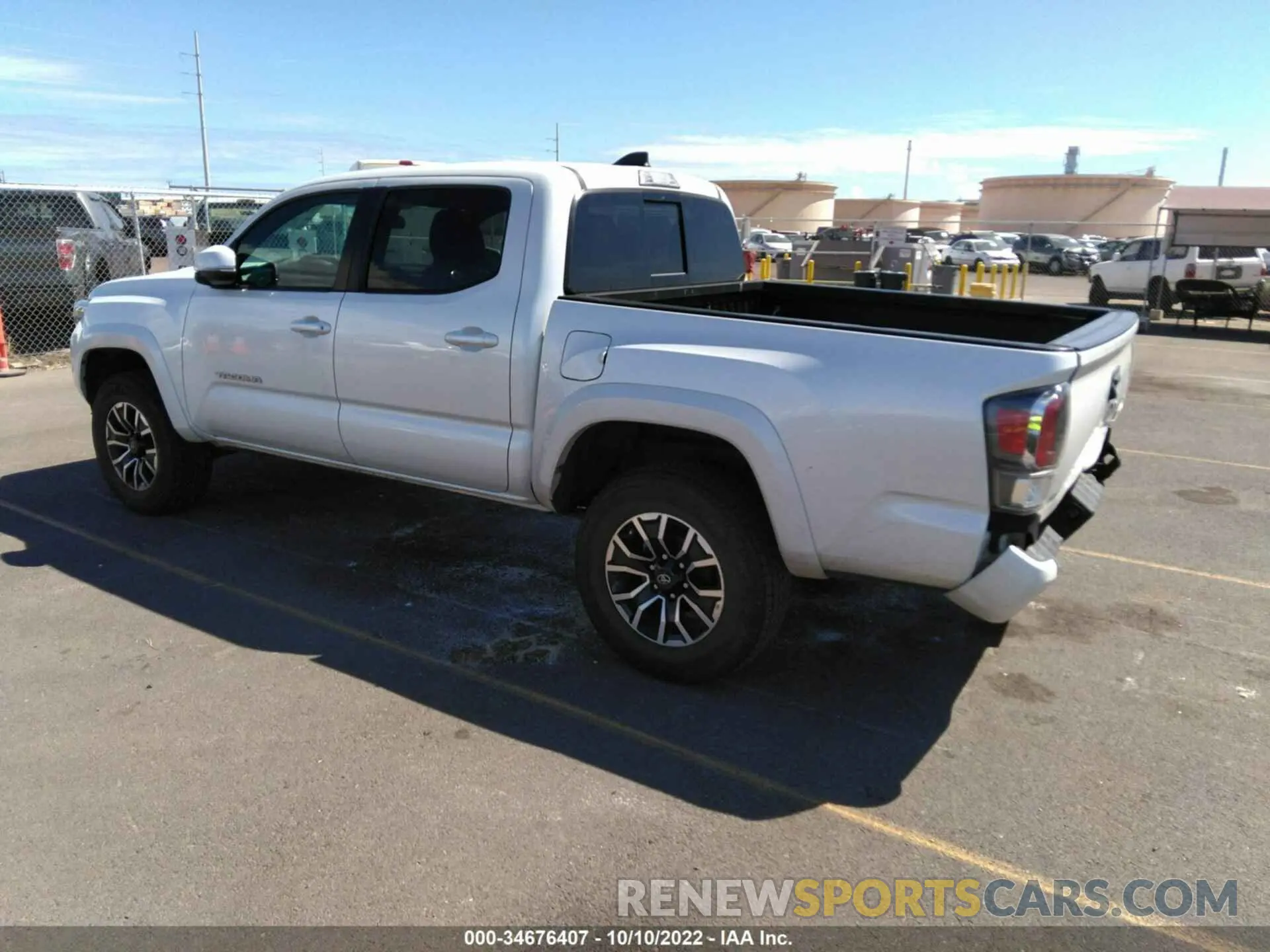 3 fotografías del automóvil dañado 3TYAZ5CN7MT005248 TOYOTA TACOMA 2WD 2021
