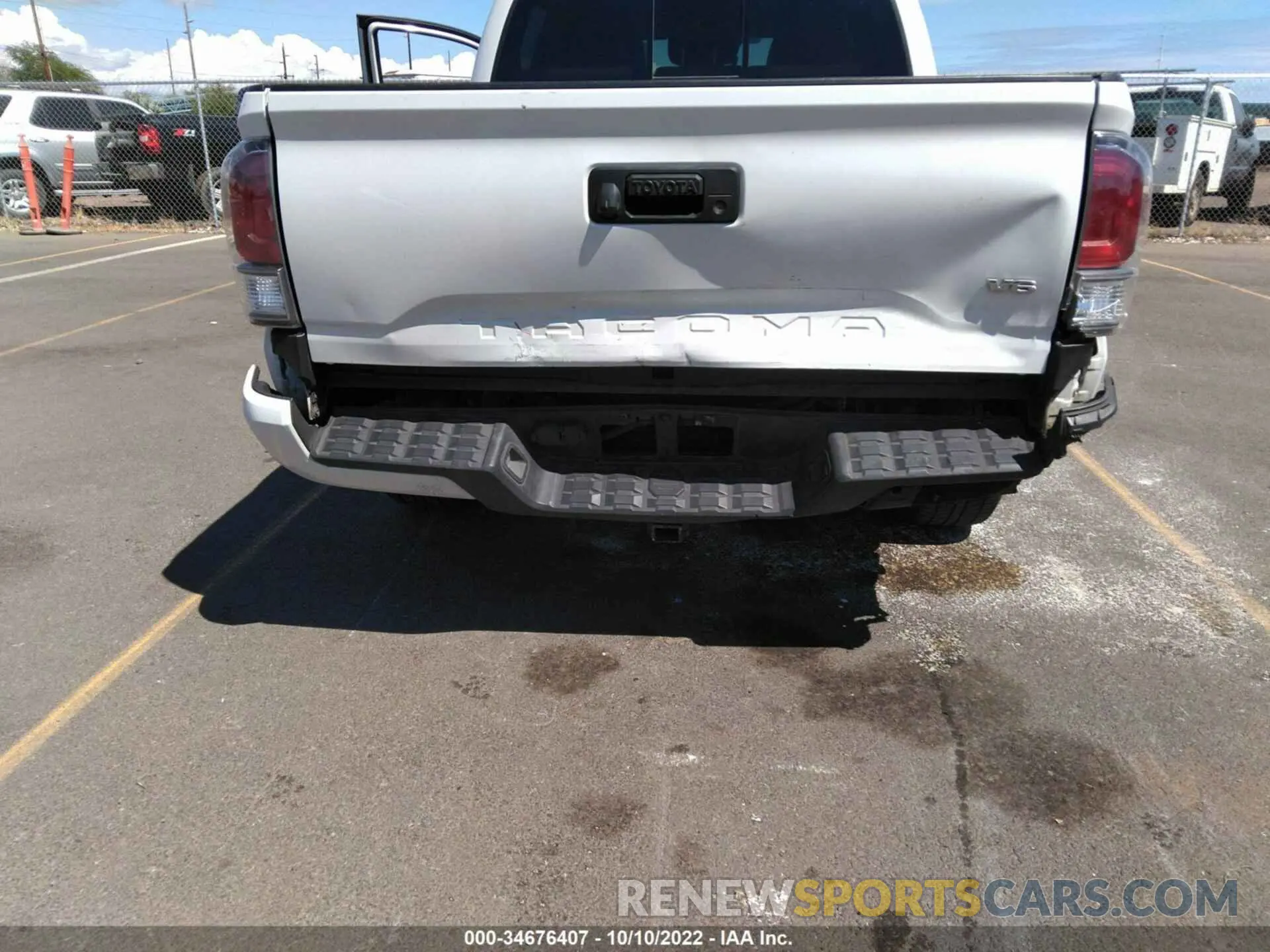 6 fotografías del automóvil dañado 3TYAZ5CN7MT005248 TOYOTA TACOMA 2WD 2021
