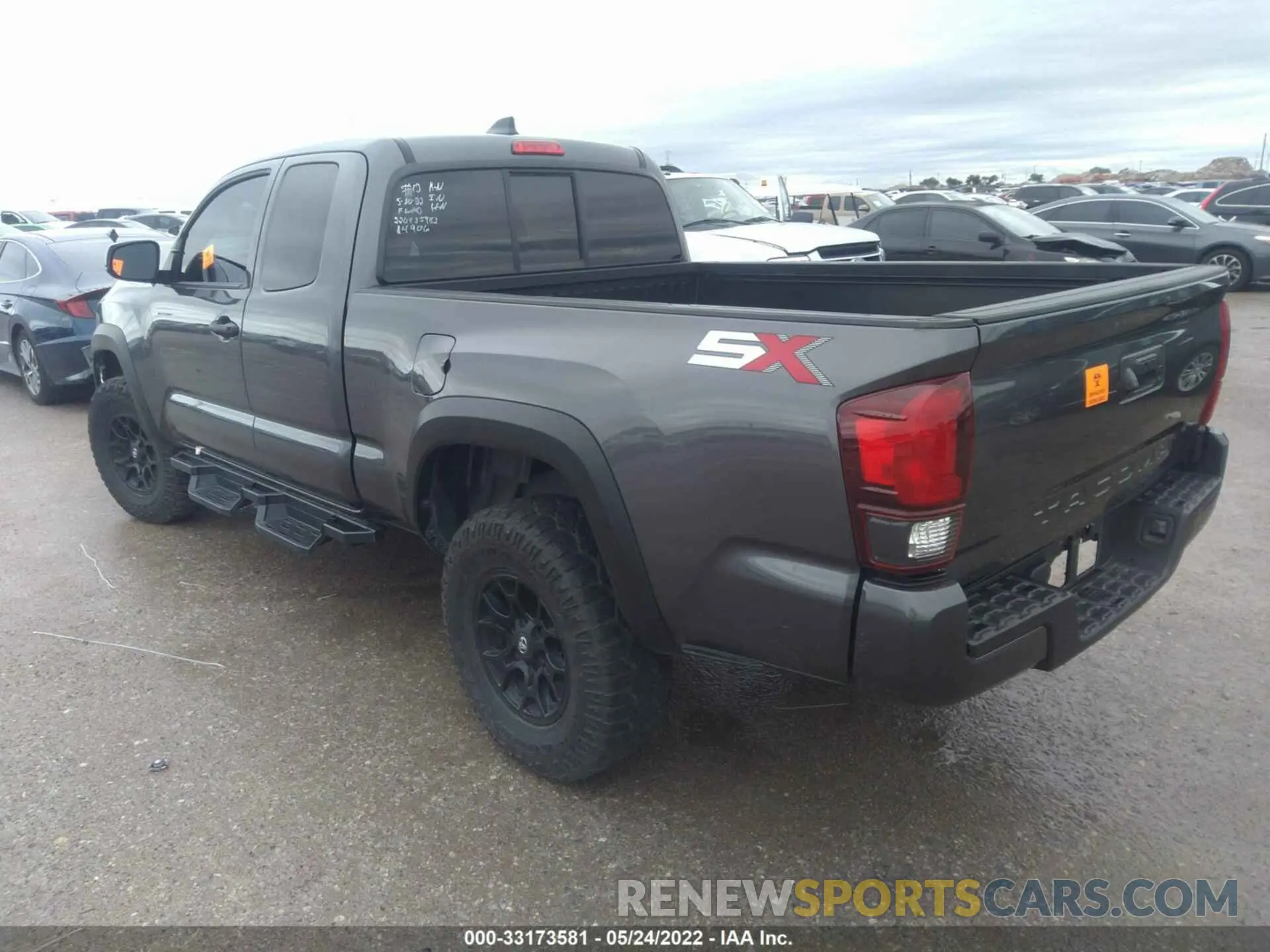 3 fotografías del automóvil dañado 3TYRX5GN5MT011438 TOYOTA TACOMA 2WD 2021