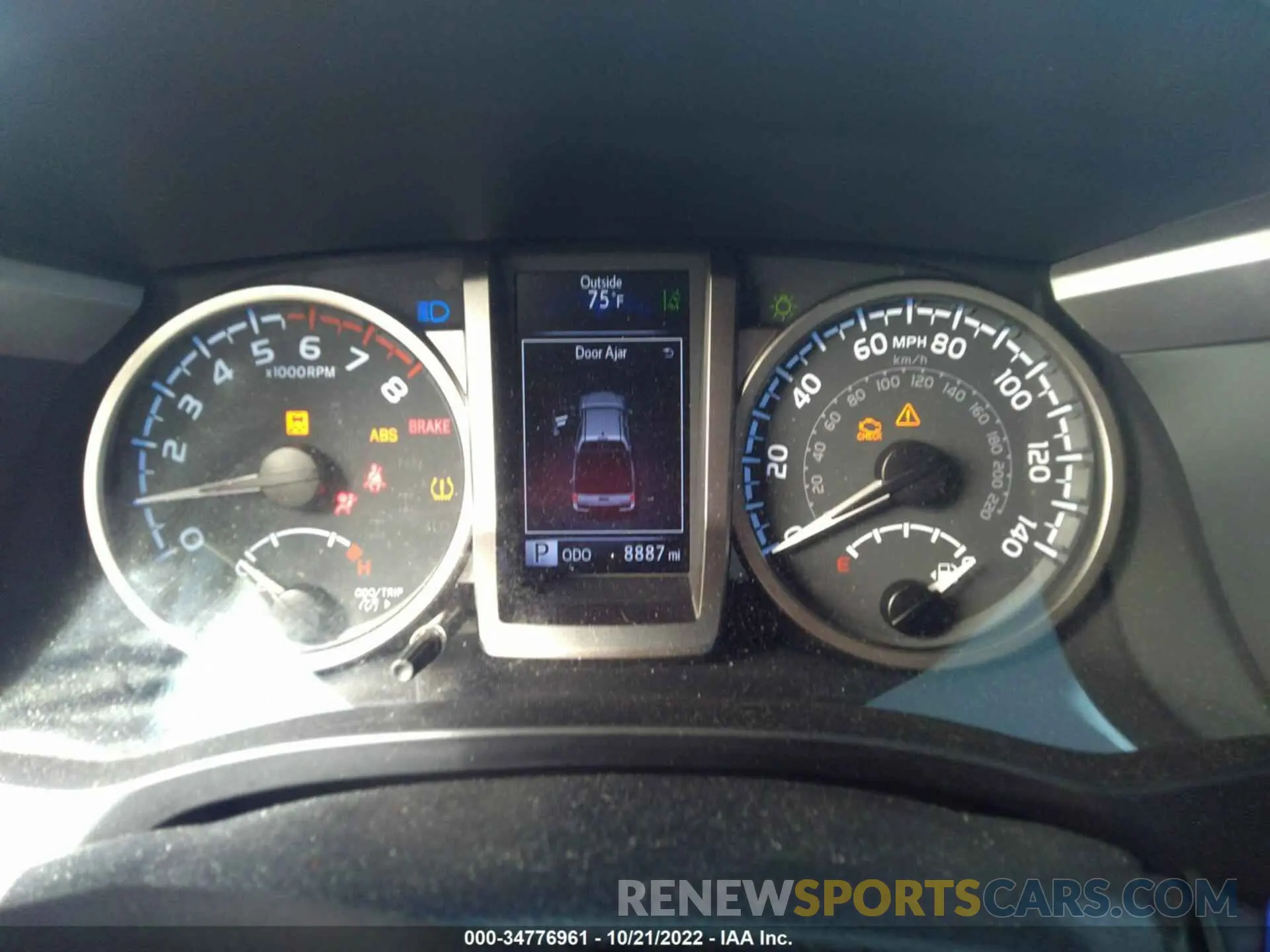 7 fotografías del automóvil dañado 5TFAX5GN6MX188969 TOYOTA TACOMA 2WD 2021