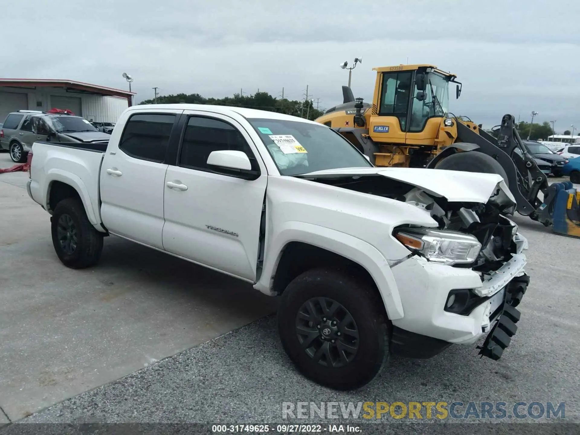 1 fotografías del automóvil dañado 5TFAZ5CN9MX099770 TOYOTA TACOMA 2WD 2021