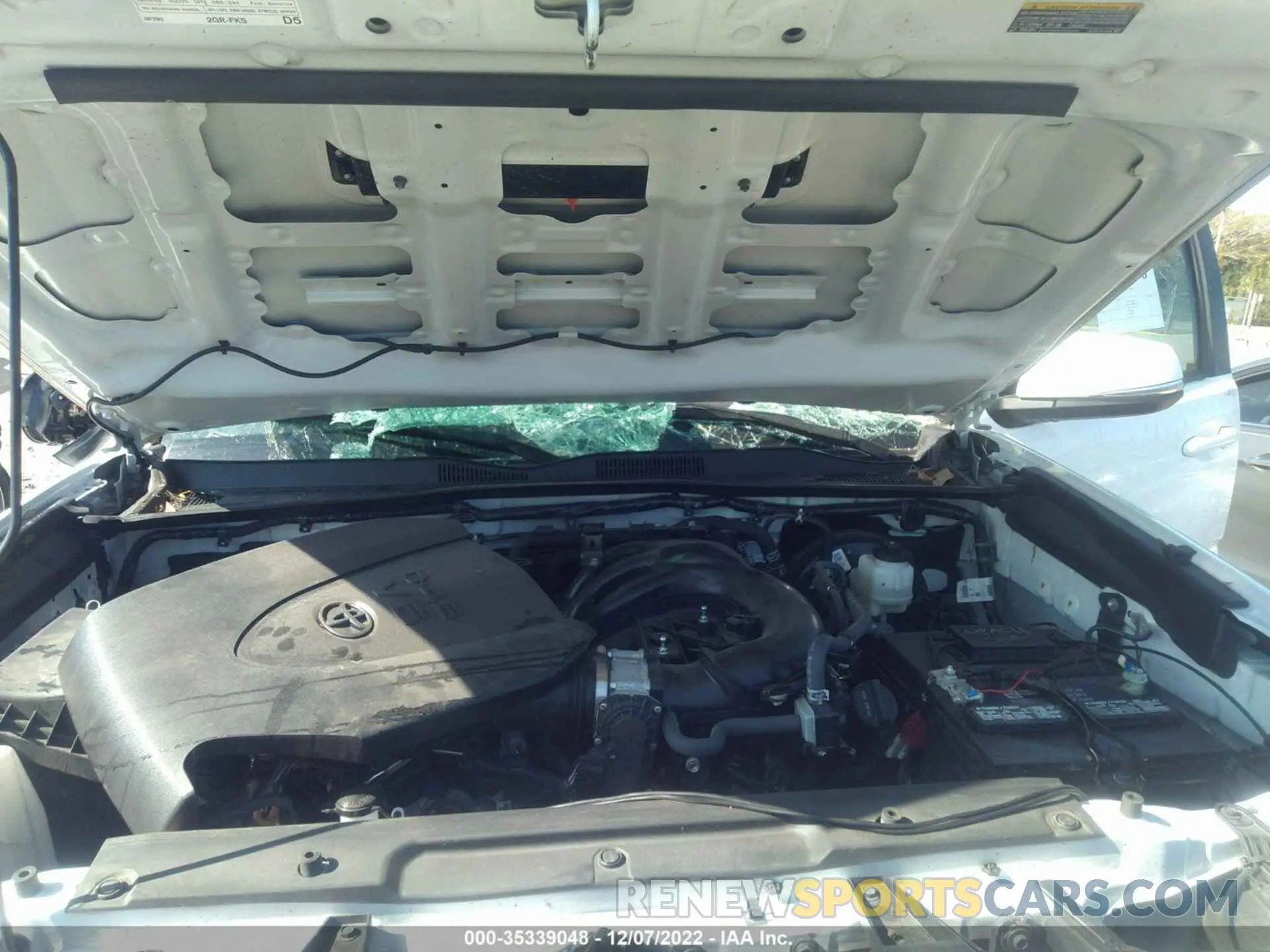 10 fotografías del automóvil dañado 5TFAZ5CN9MX103753 TOYOTA TACOMA 2WD 2021