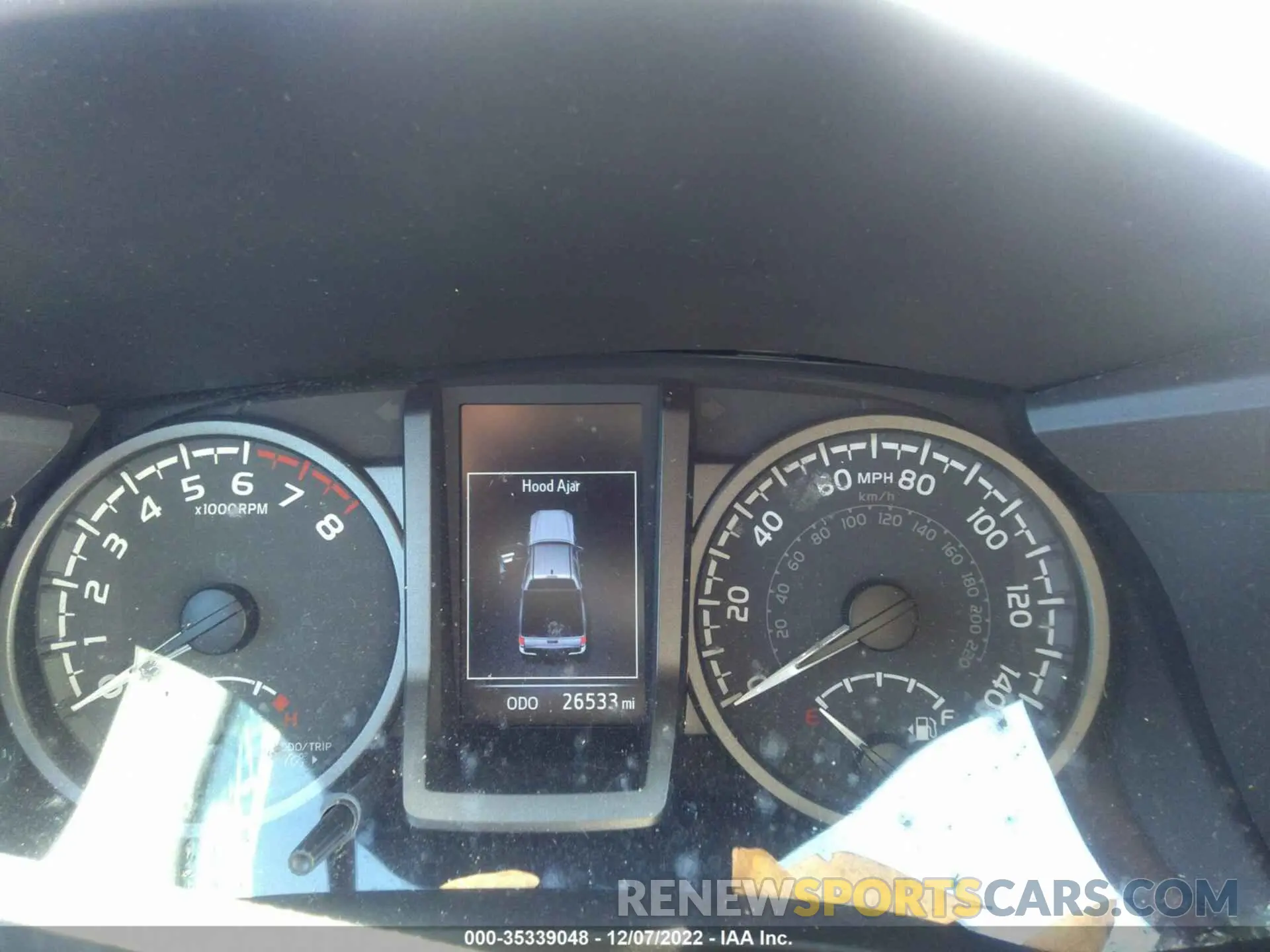 7 fotografías del automóvil dañado 5TFAZ5CN9MX103753 TOYOTA TACOMA 2WD 2021