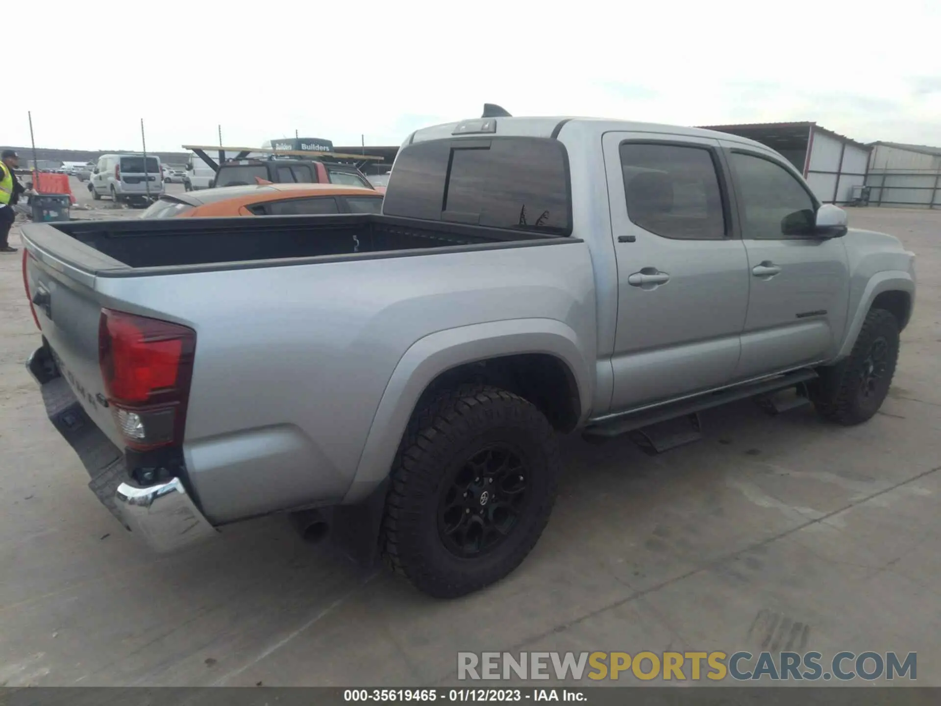 4 fotografías del automóvil dañado 3TMAZ5CN3NM192355 TOYOTA TACOMA 2WD 2022