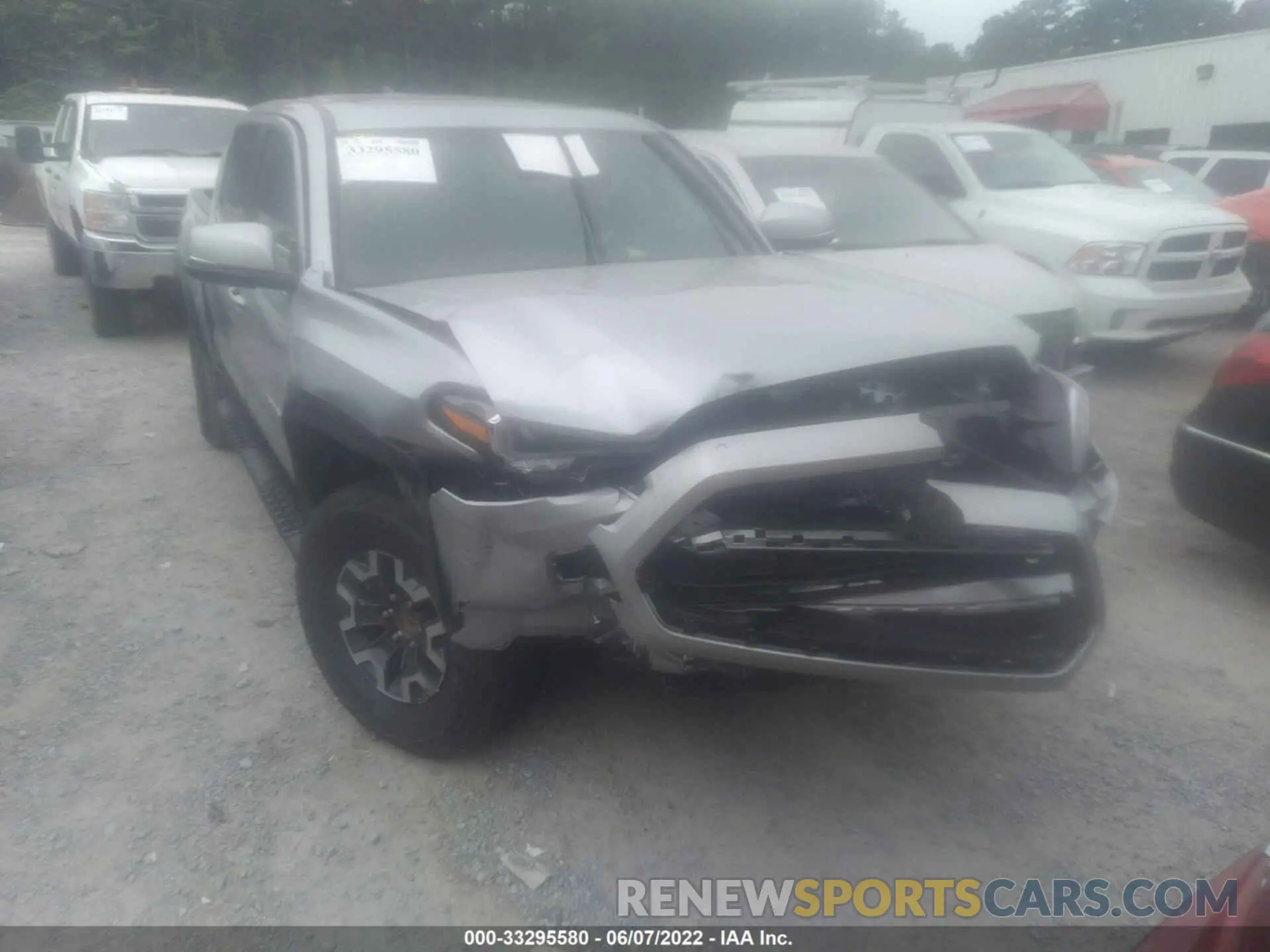 1 fotografías del automóvil dañado 3TMAZ5CN4NM181171 TOYOTA TACOMA 2WD 2022
