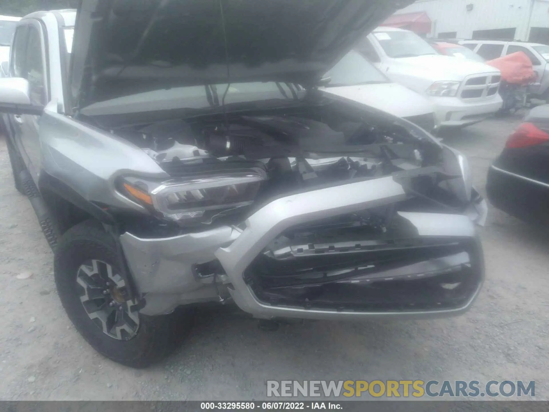 6 fotografías del automóvil dañado 3TMAZ5CN4NM181171 TOYOTA TACOMA 2WD 2022