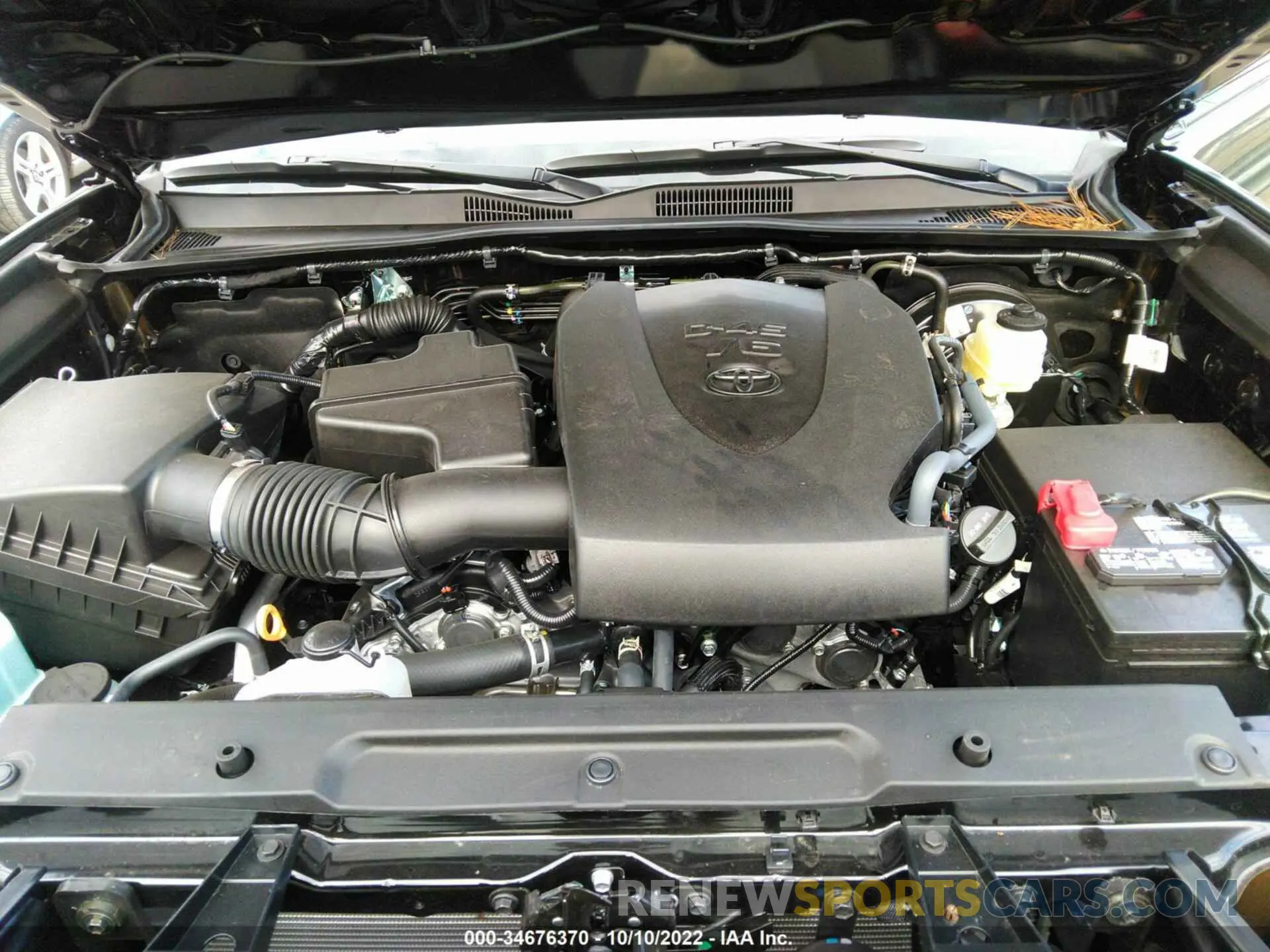 10 fotografías del automóvil dañado 3TMAZ5CN8NM190231 TOYOTA TACOMA 2WD 2022