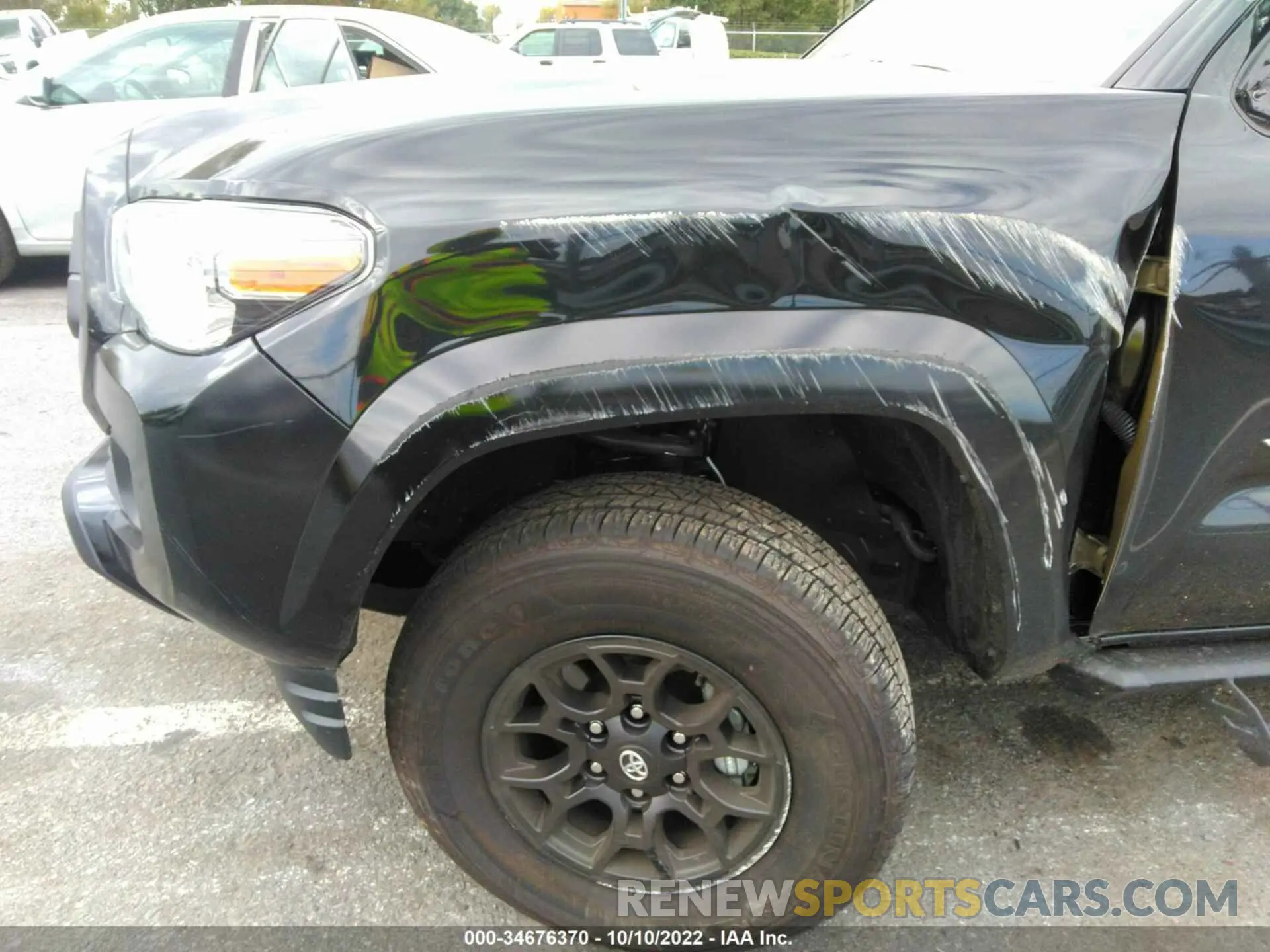 6 fotografías del automóvil dañado 3TMAZ5CN8NM190231 TOYOTA TACOMA 2WD 2022