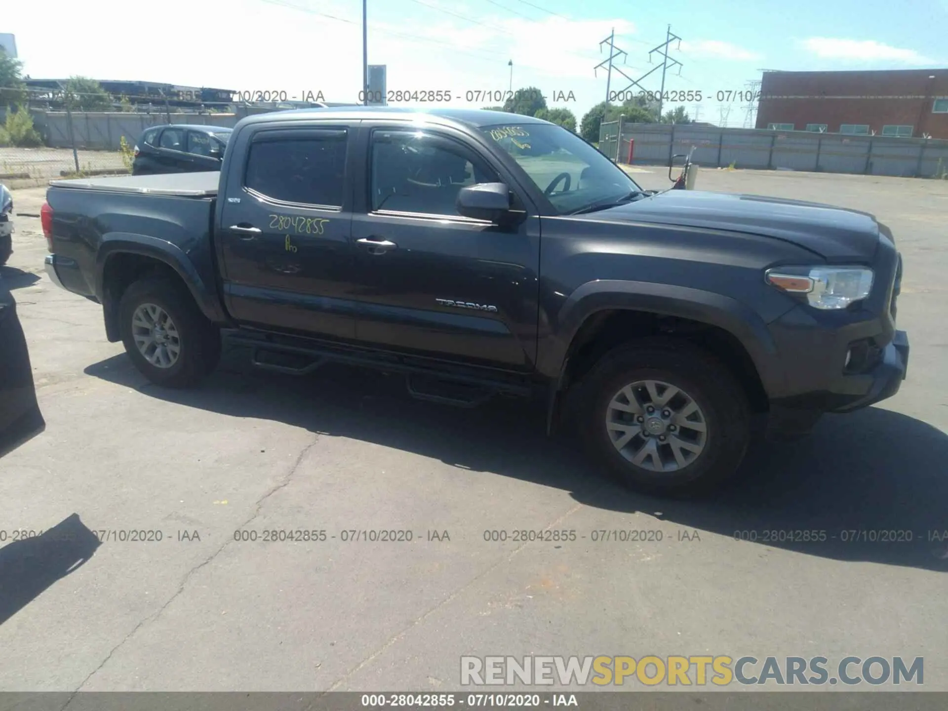 1 fotografías del automóvil dañado 3TMCZ5AN0KM205327 TOYOTA TACOMA 4WD 2019