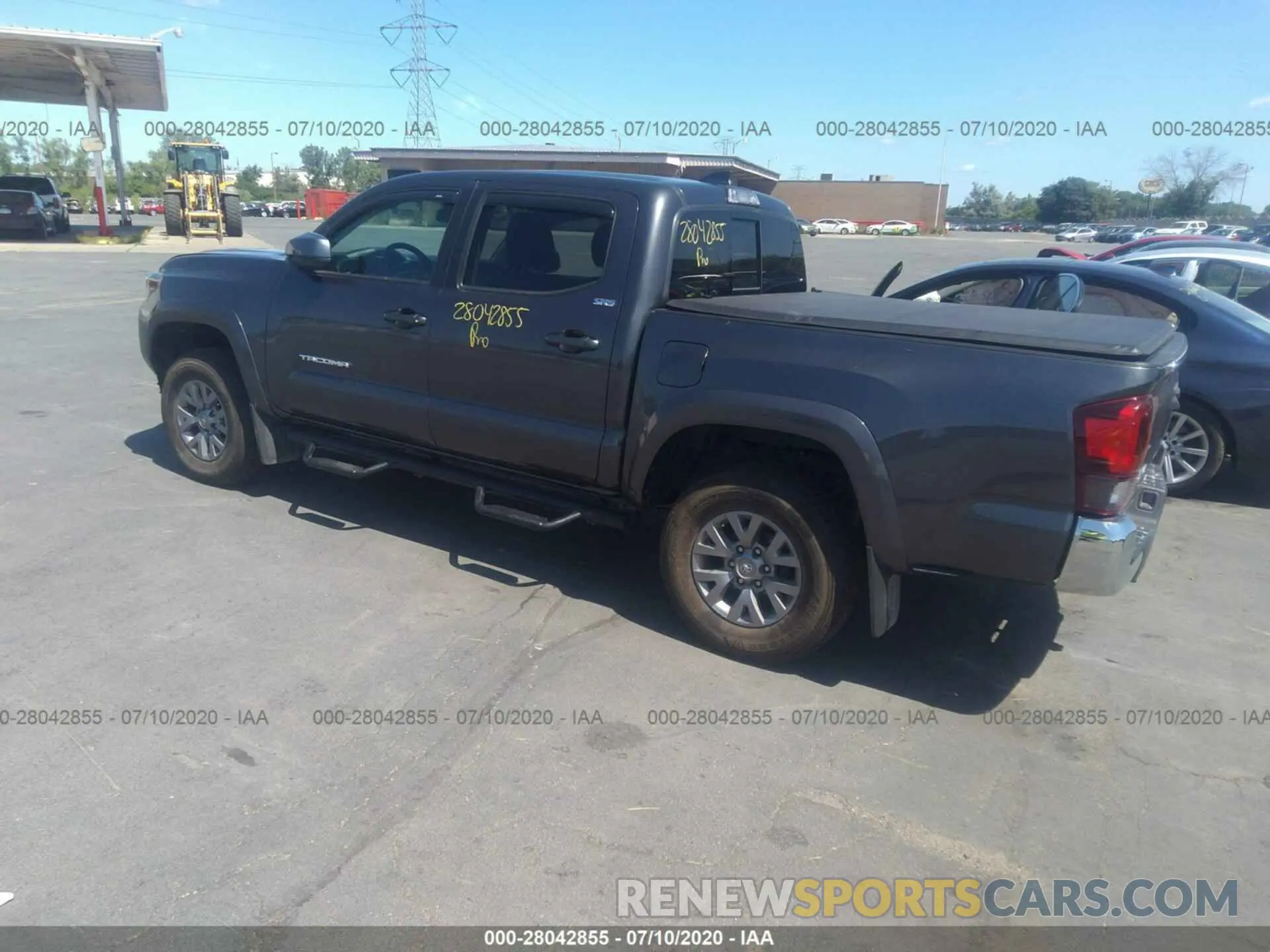 3 fotografías del automóvil dañado 3TMCZ5AN0KM205327 TOYOTA TACOMA 4WD 2019