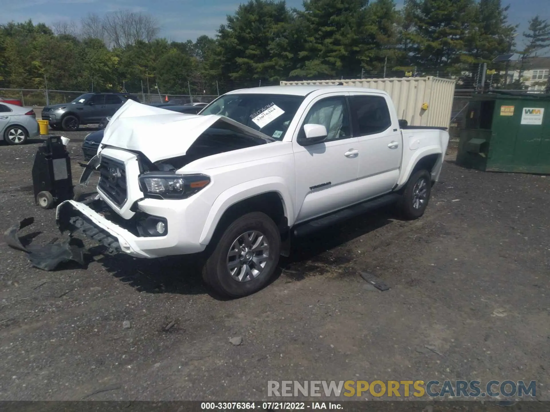 2 fotografías del automóvil dañado 3TMCZ5AN0KM285180 TOYOTA TACOMA 4WD 2019