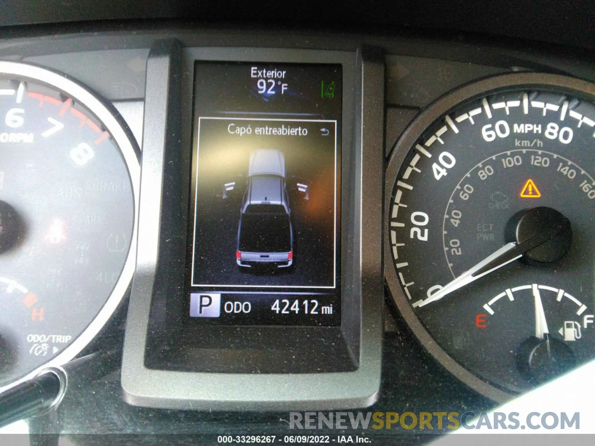 7 fotografías del automóvil dañado 3TMCZ5AN3KM196817 TOYOTA TACOMA 4WD 2019