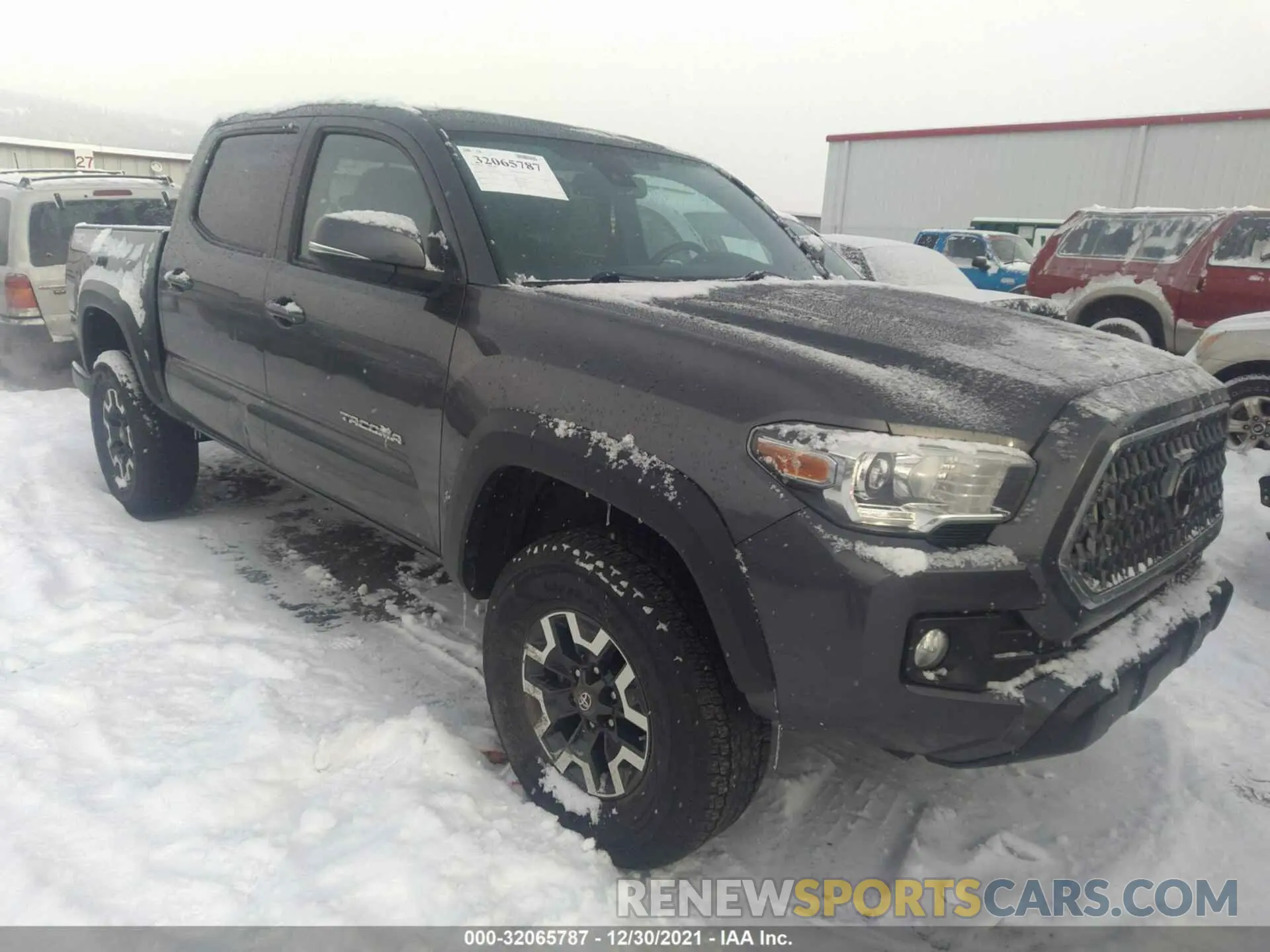 1 fotografías del automóvil dañado 3TMCZ5AN3KM220811 TOYOTA TACOMA 4WD 2019