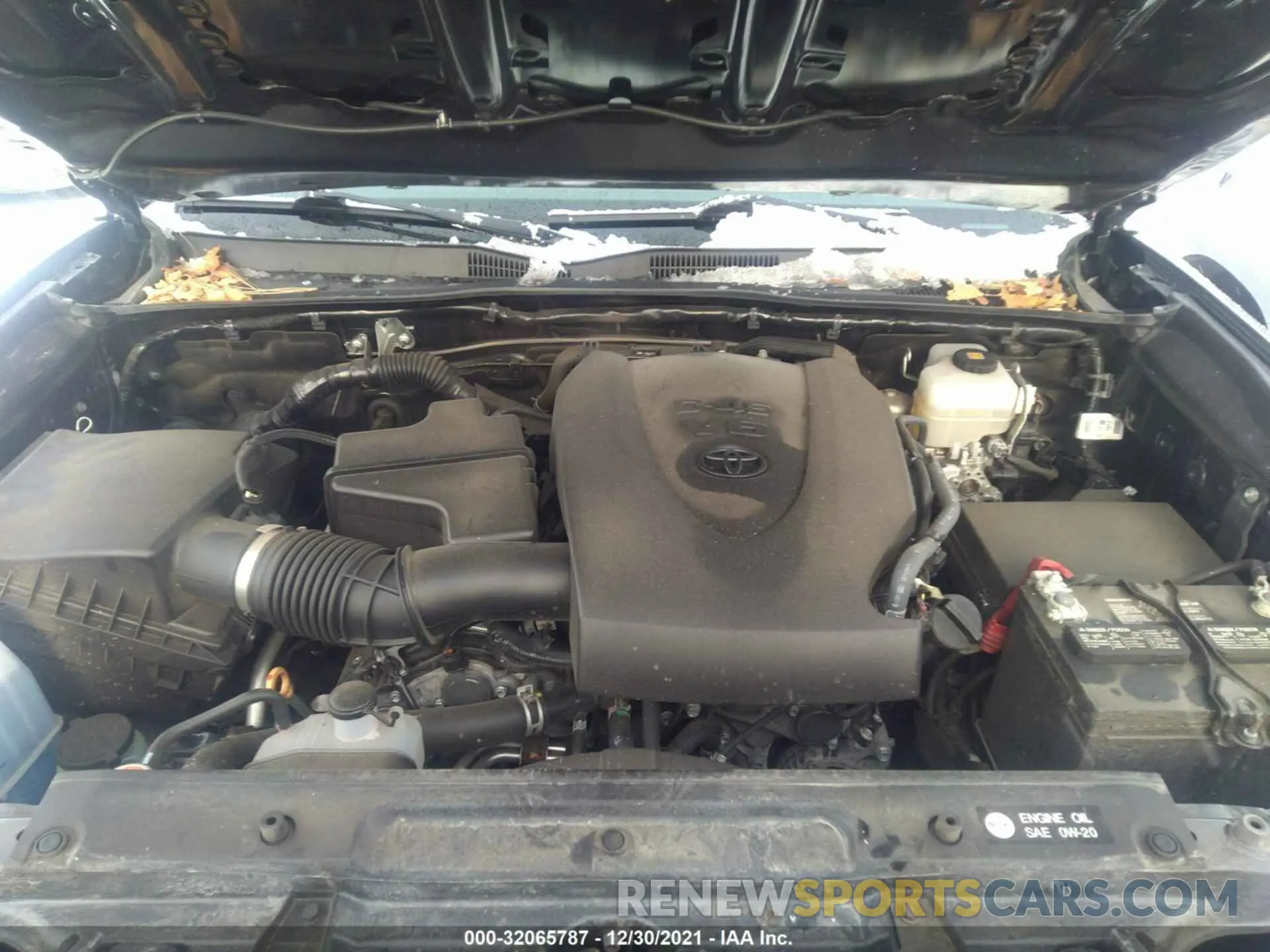 10 fotografías del automóvil dañado 3TMCZ5AN3KM220811 TOYOTA TACOMA 4WD 2019