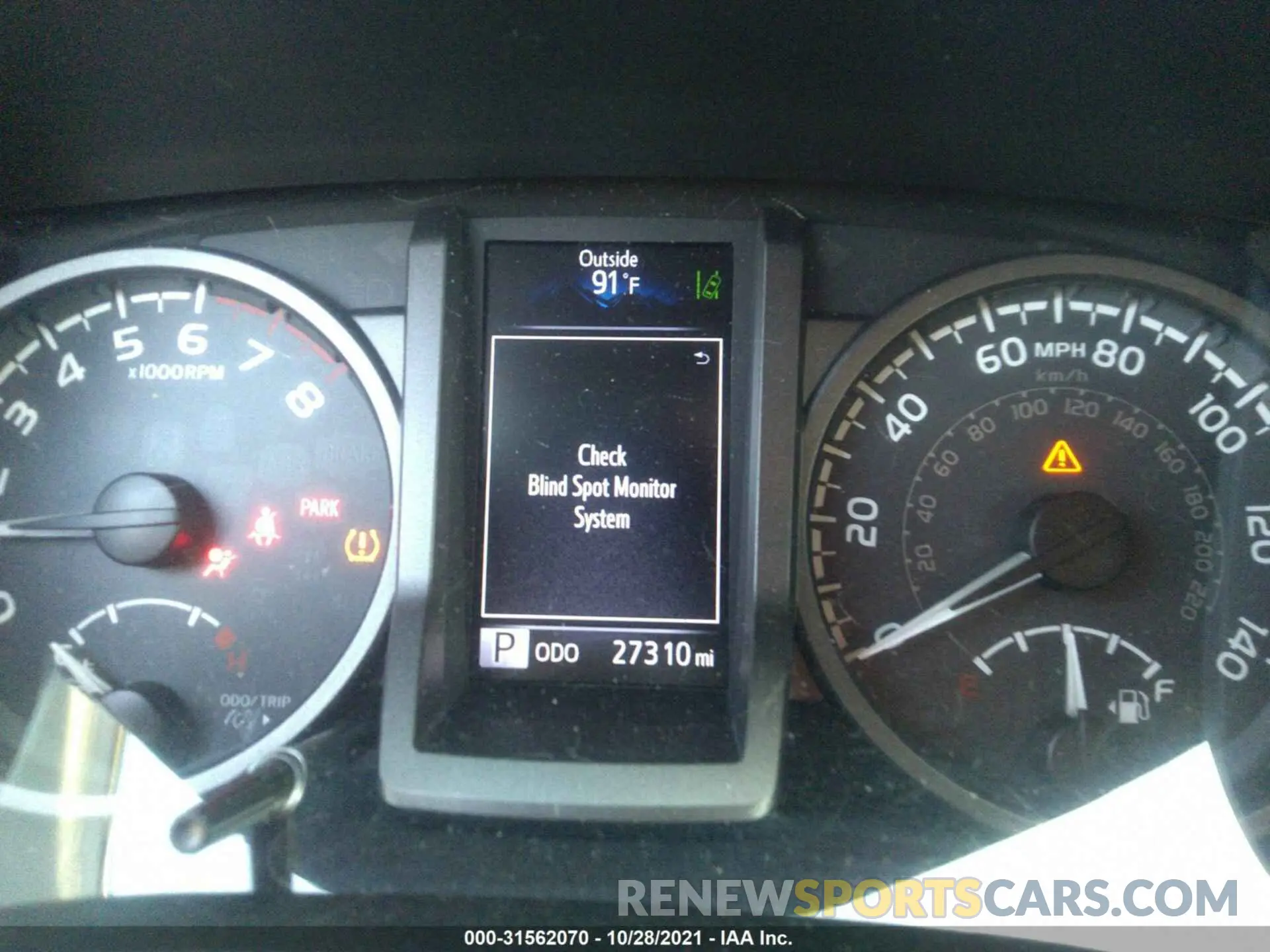 7 fotografías del automóvil dañado 3TMCZ5AN3KM236894 TOYOTA TACOMA 4WD 2019