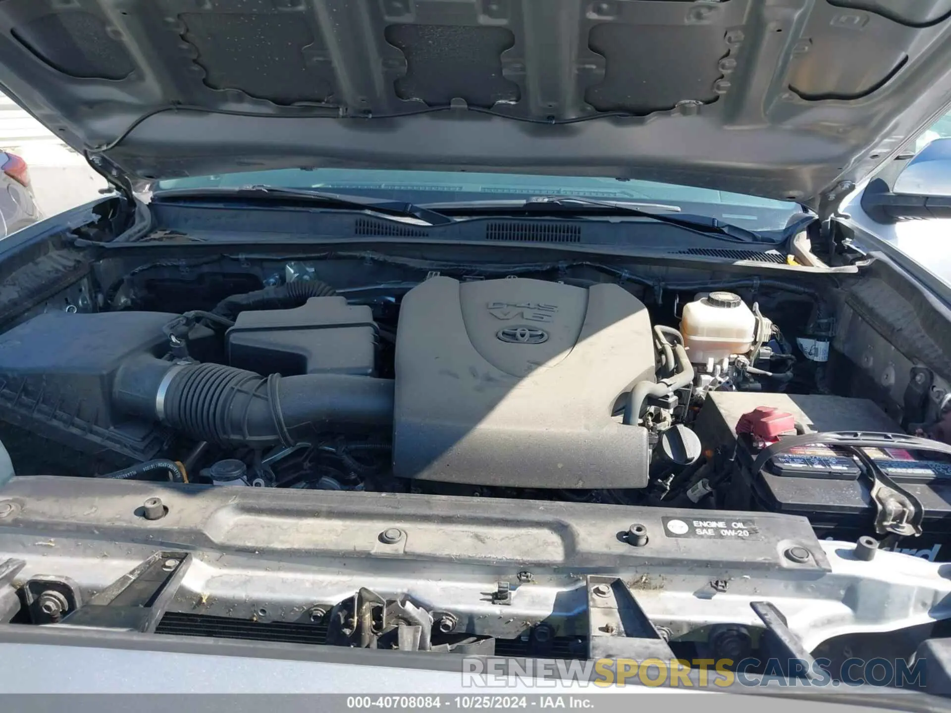 10 fotografías del automóvil dañado 3TMCZ5AN5KM255303 TOYOTA TACOMA 4WD 2019
